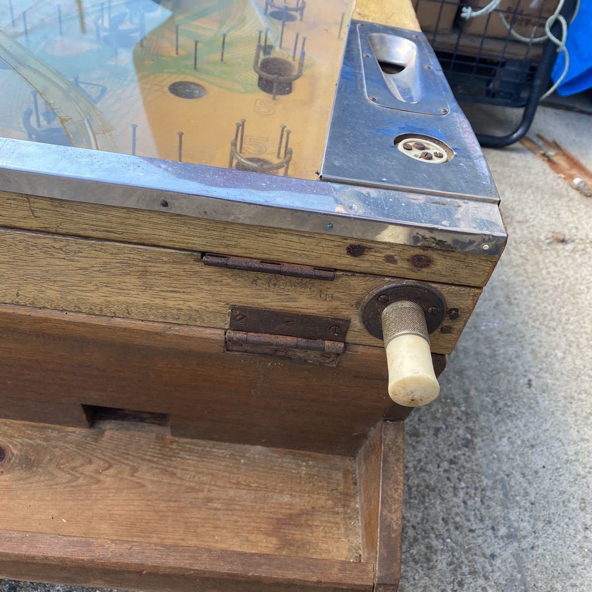 Amazon | 手渡し昭和レトロ スマートボール 当時物 木製 ピンボール