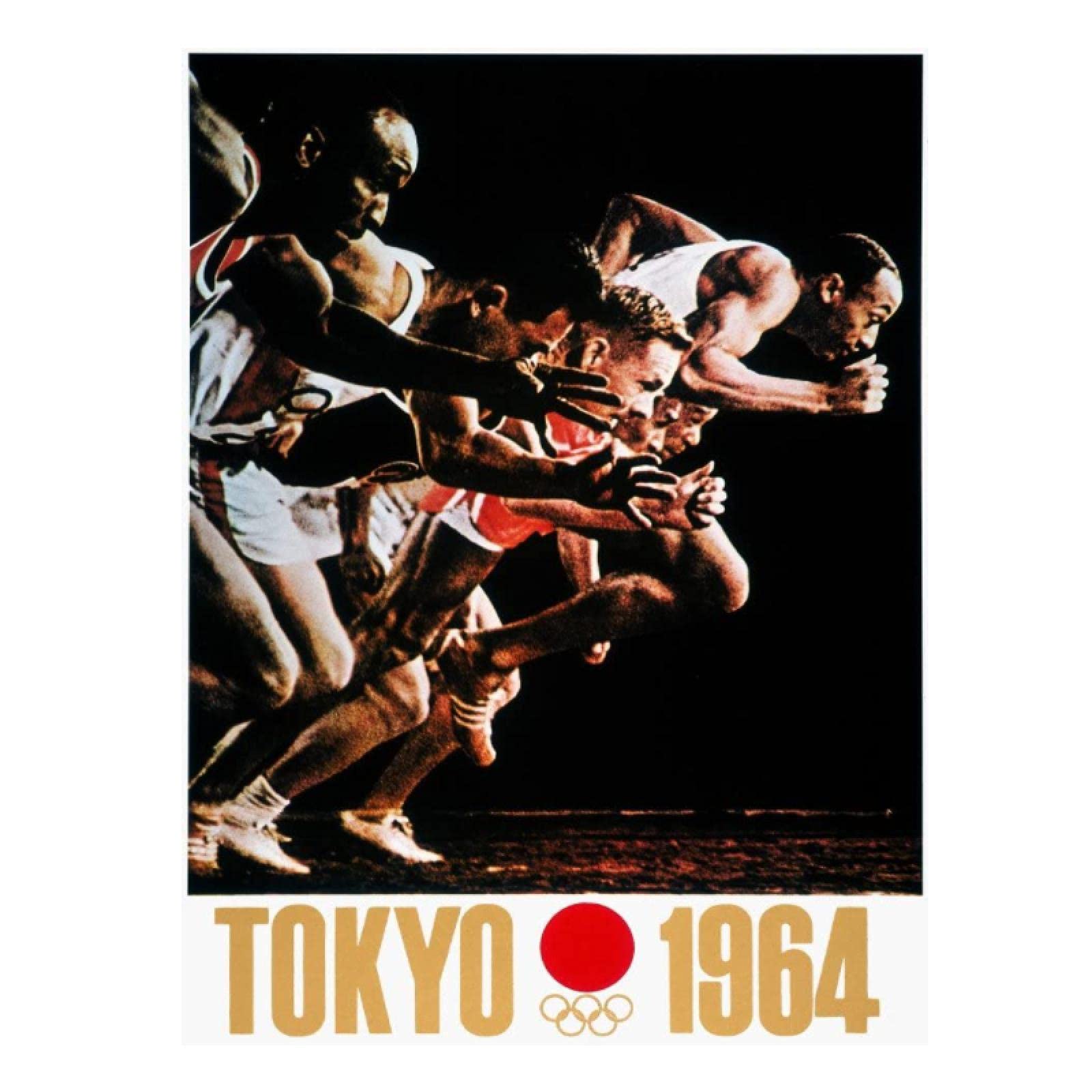 Amazon.co.jp: HANTAODG 1964年東京オリンピックの公式ポスター