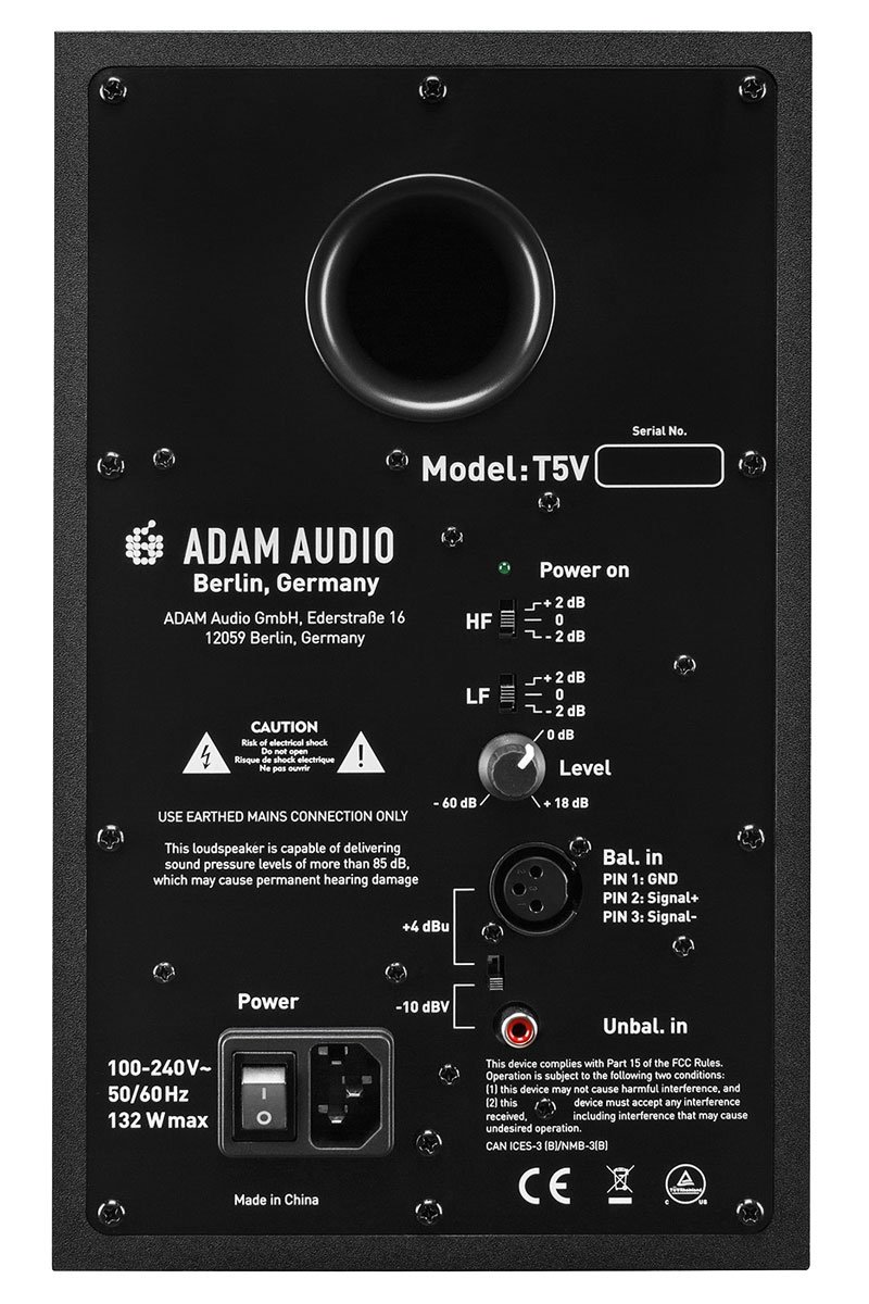 Amazon | ADAM Audio アダム / T5V ペア 2台セット ニアフィールド
