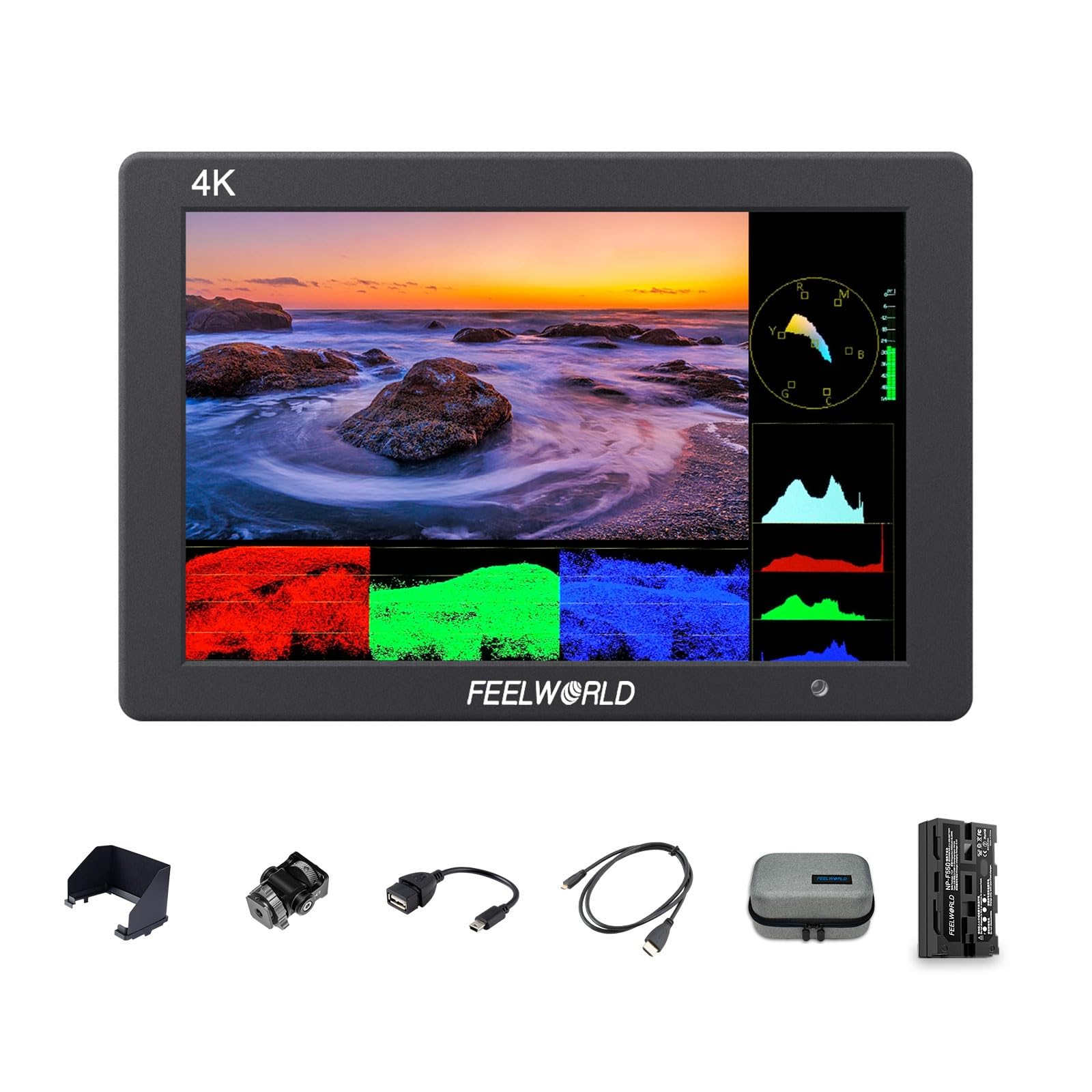 Amazon.co.jp: FEELWORLD T7 PLUS 7インチDSLRフィールドモニター3D