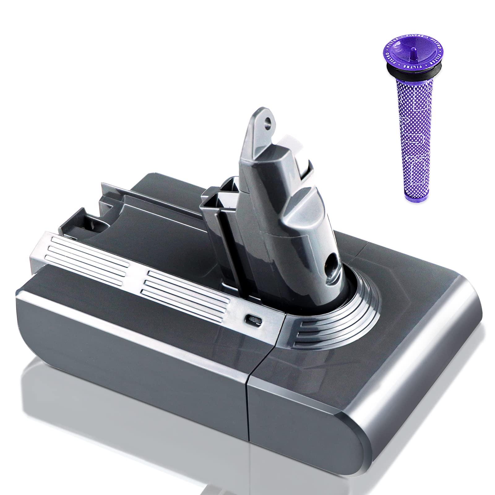 Amazon.co.jp: v6 バッテリー 4000mAh dyson hh08 dc62 バッテリー