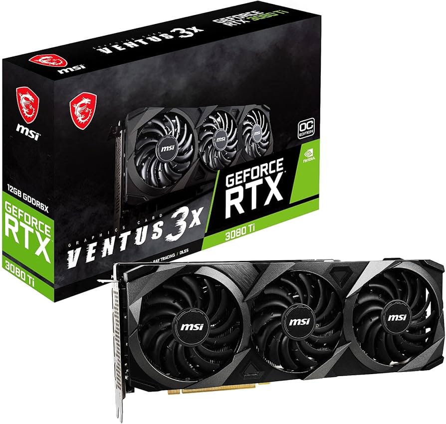 Amazon.com: msi Gaming GeForce RTX 3080 Ti 12GB GDRR6X 320-Bit
