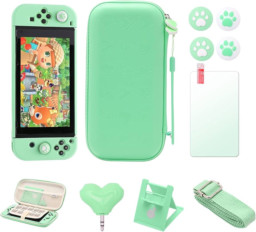 Nintendo Switch どうぶつの森セット ケース、sd128GB付 Nintendo