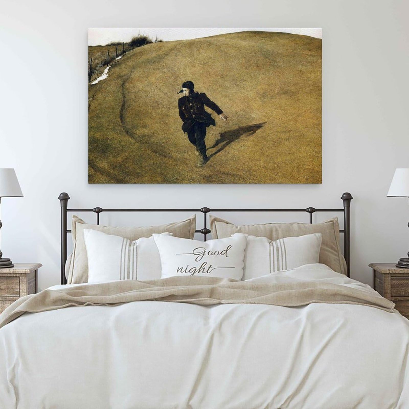 Amazon.co.jp: Andrew Wyethアンドリュー・ワイエス絵画（1946年 冬