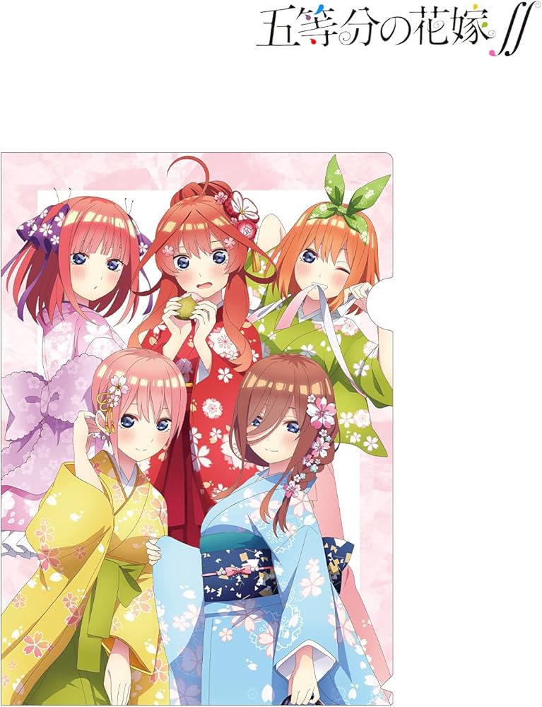 Amazon.co.jp: TVアニメ『五等分の花嫁∬』 描き下ろしイラスト 集合