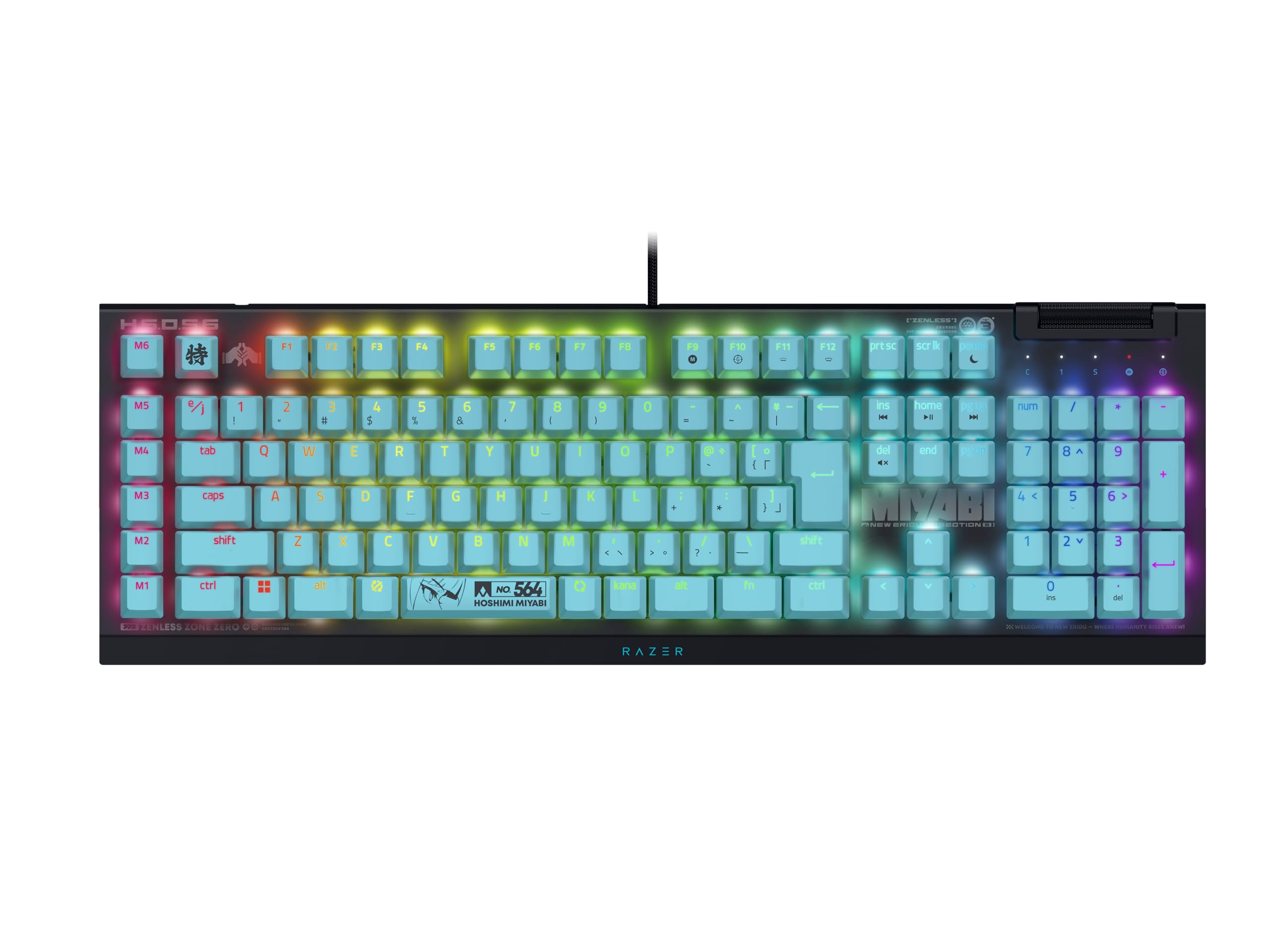 Amazon.co.jp: ゼンレスゾーンゼロ ゲーミングキーボード Razer