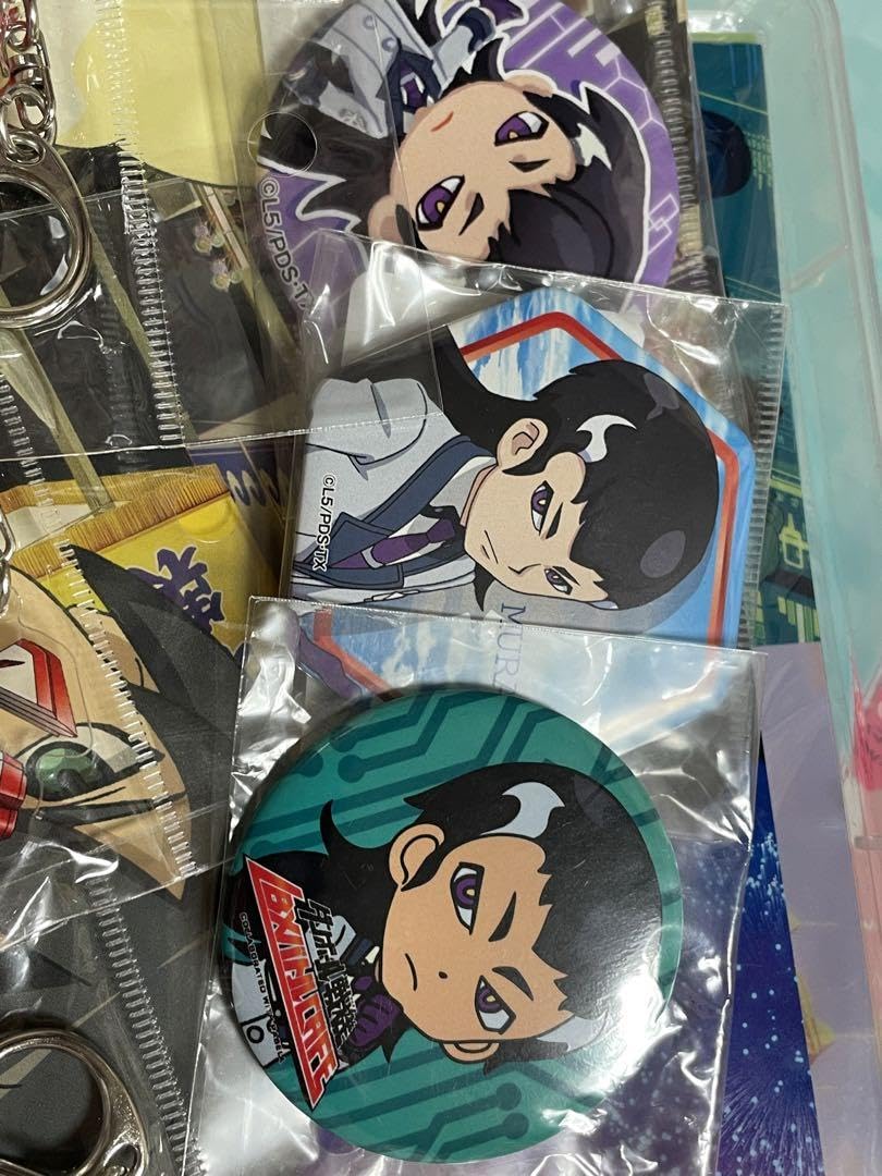 Amazon.co.jp: ダンボール戦機ウォーズ 法条ムラク 缶バッジ 3個セット