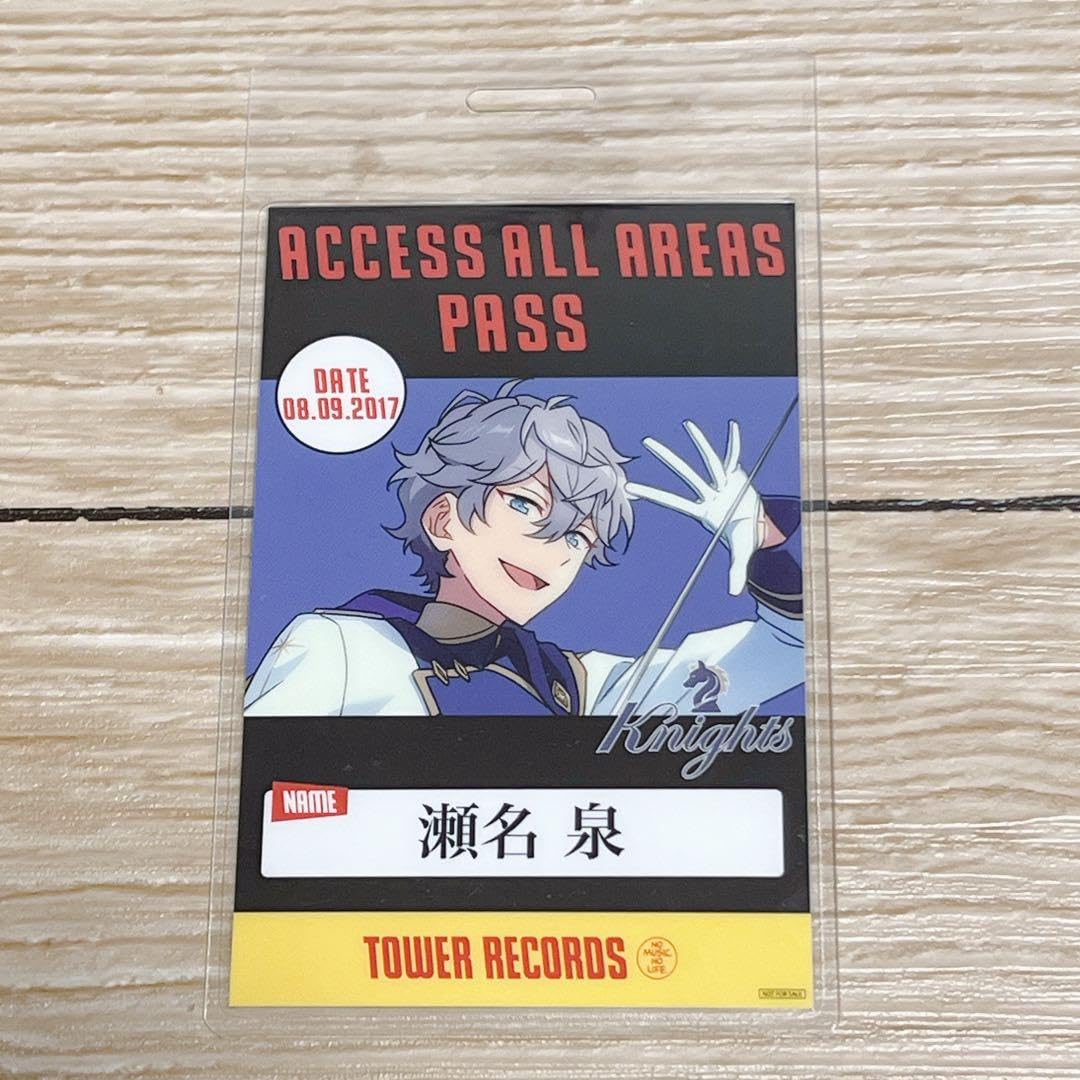 Amazon.co.jp: あんスタ 瀬名泉 バックステージパス バクステ タワレコ