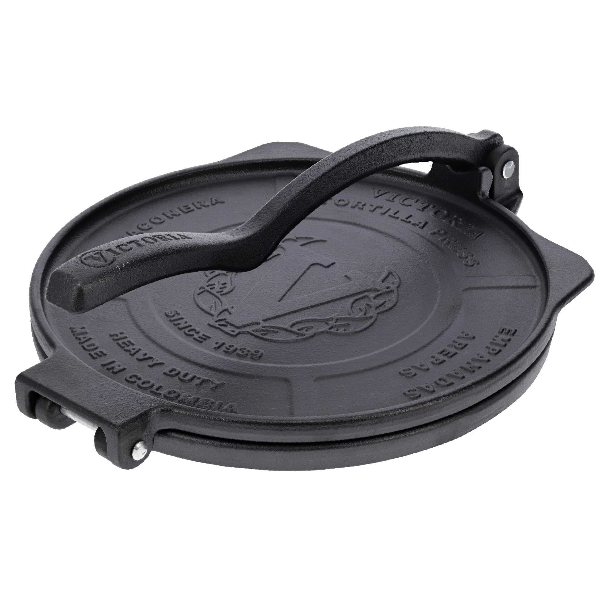 Amazon.com: Victoria 10-Inch Cast Iron Tortilla Press HD Spherrous