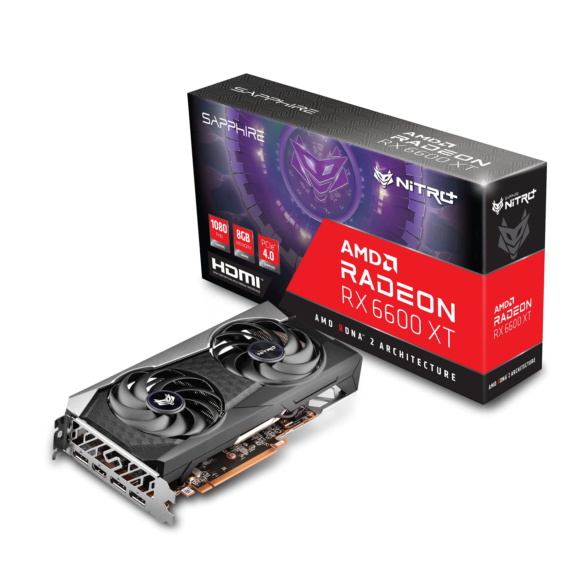 Amazon | Sapphire NITRO+ Radeon RX 6600 XT GAMING OC 8G
