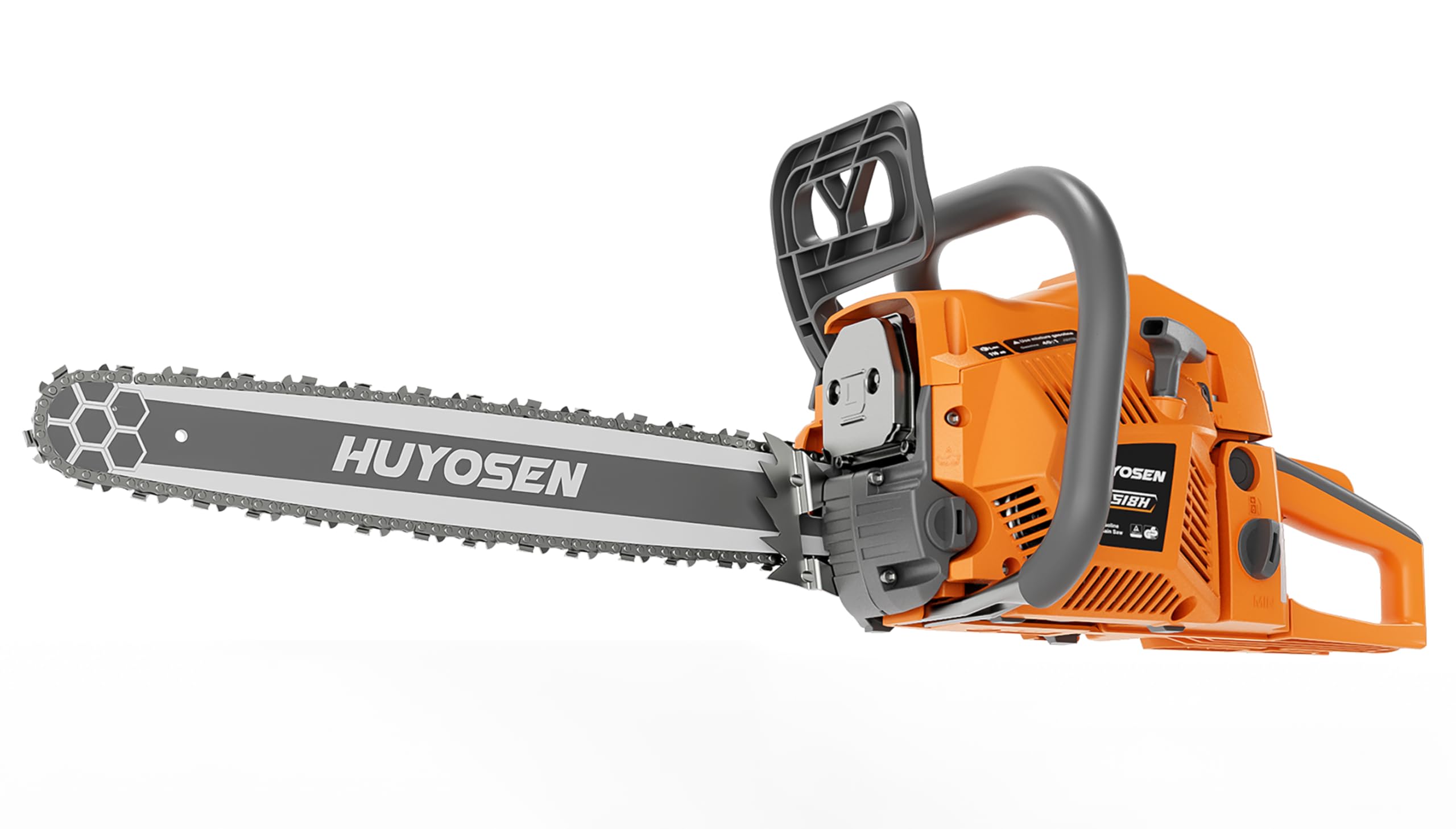 Amazon.com : HUYOSEN 5518H 20in Gas Chainsaw, 54.6cm³ 3HP 9000RPM