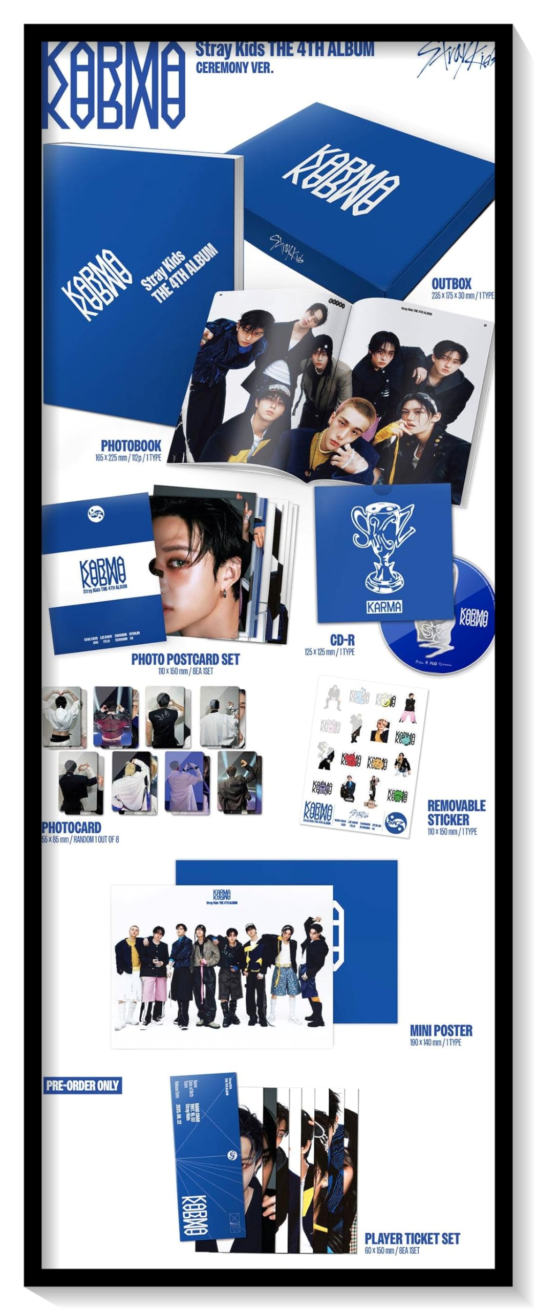 Amazon.co.jp: Stray-Kids (スキズ) - KARMA 韓国盤 (STANDARD_2種 SET