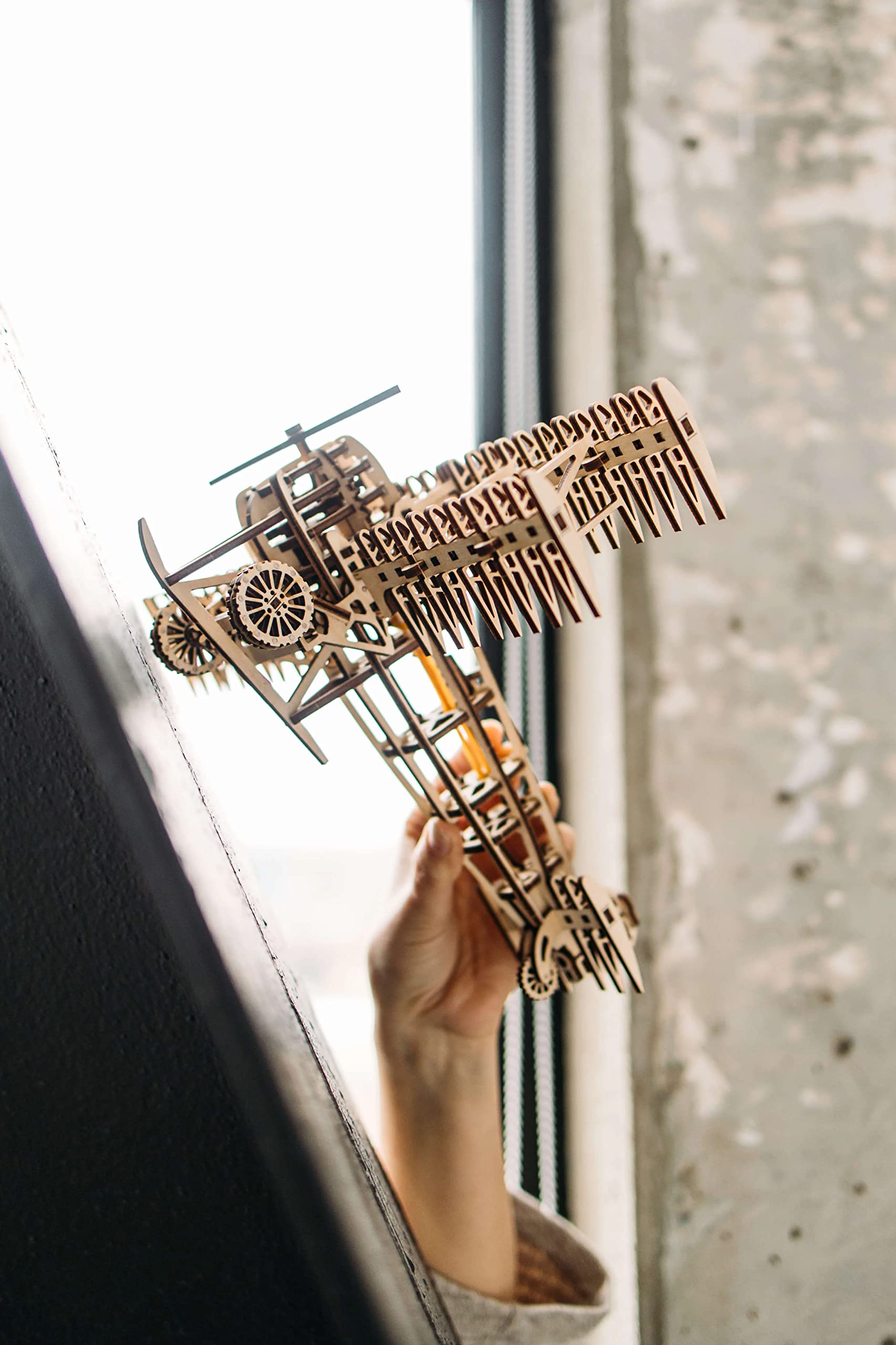 Amazon.co.jp: Wood Trick ウッドトリック 飛行機 自走する3Dウッド