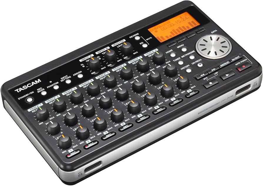 Amazon | TASCAM コンパクトMTR DP-008 | マルチトラックレコーダー