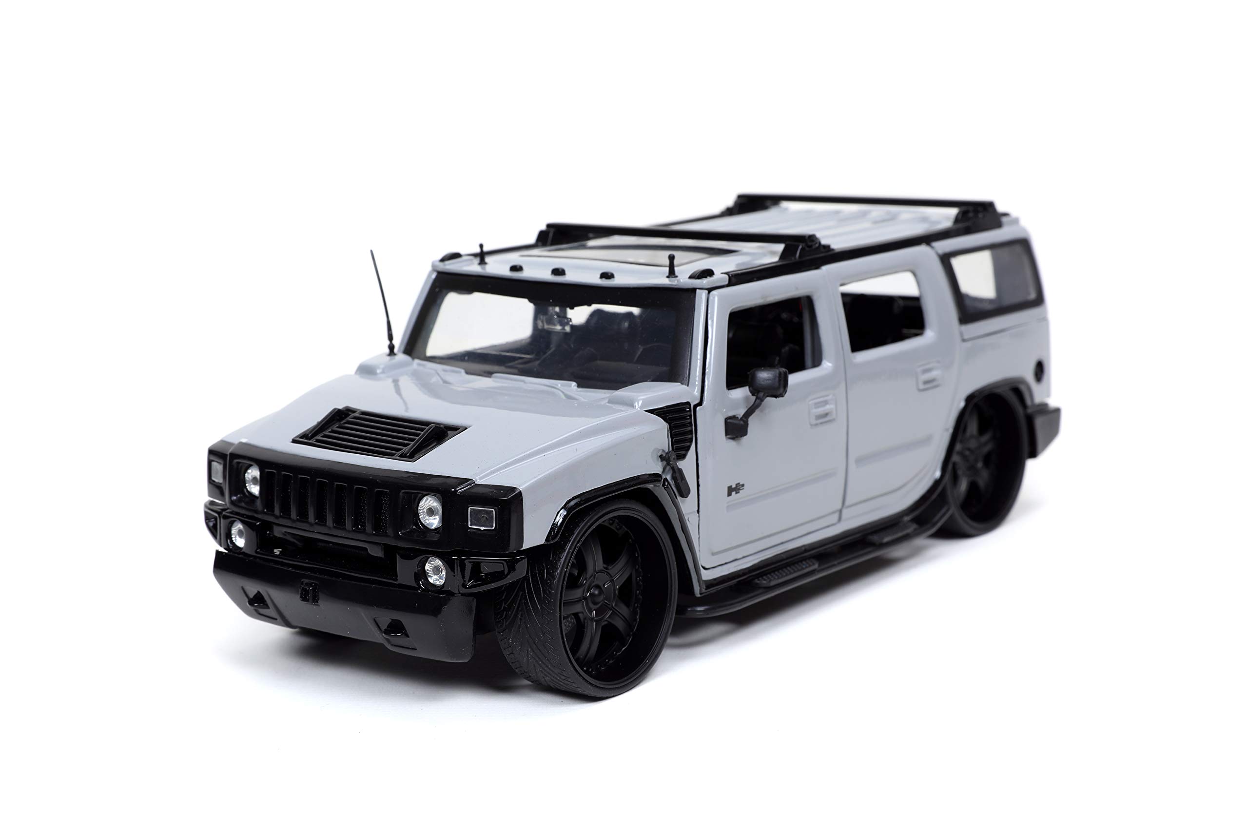 Amazon.com: Jada Toys Just Trucks 1:24 2003 Hummer H2 with Rack