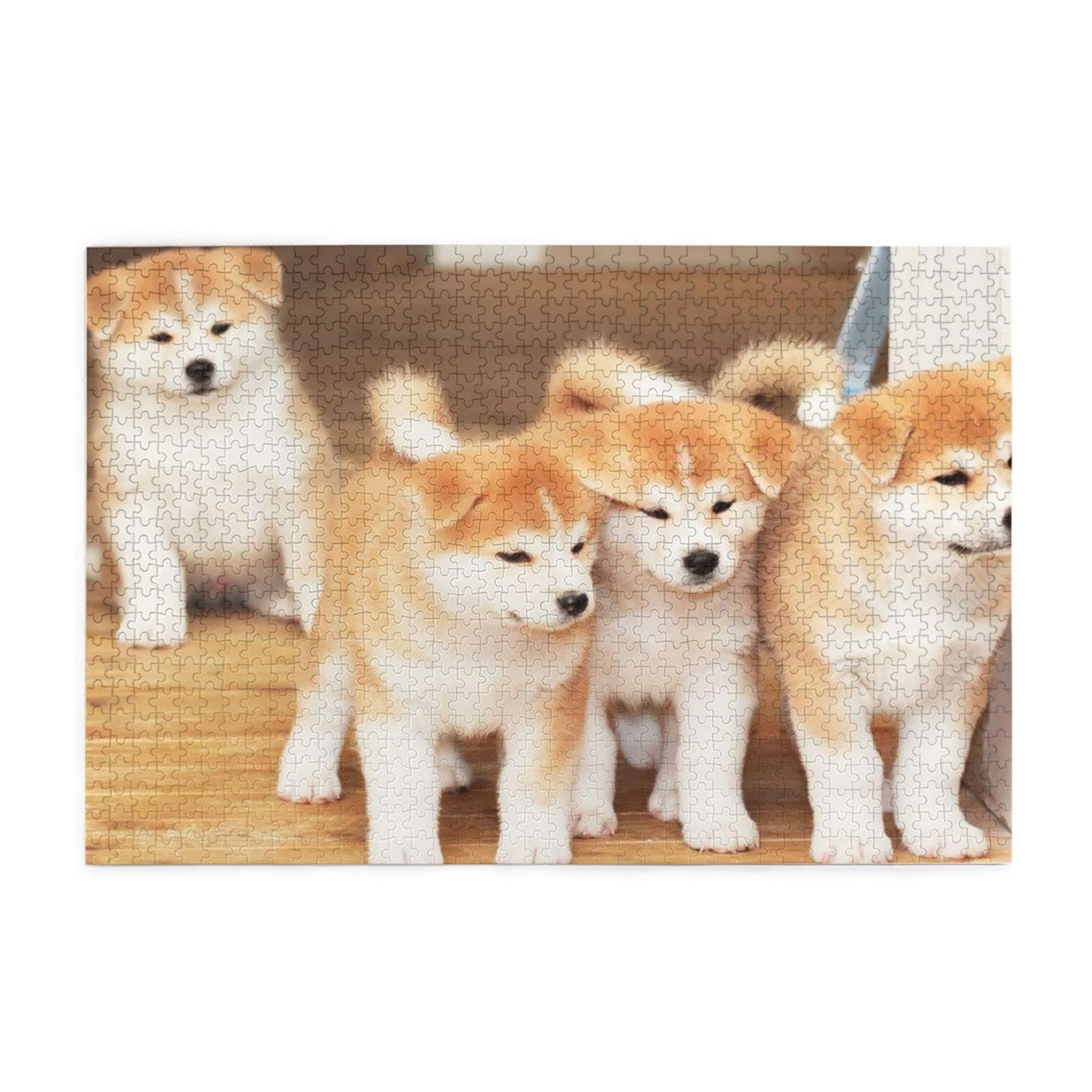 未開封やのまん パピーオンパレード 犬 ジグソーパズル 1000ピース