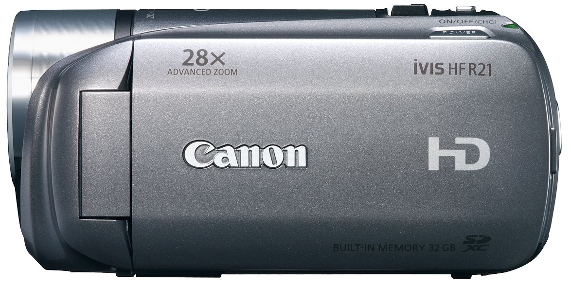 Amazon | Canon デジタルビデオカメラ iVIS HF R21 シルバー