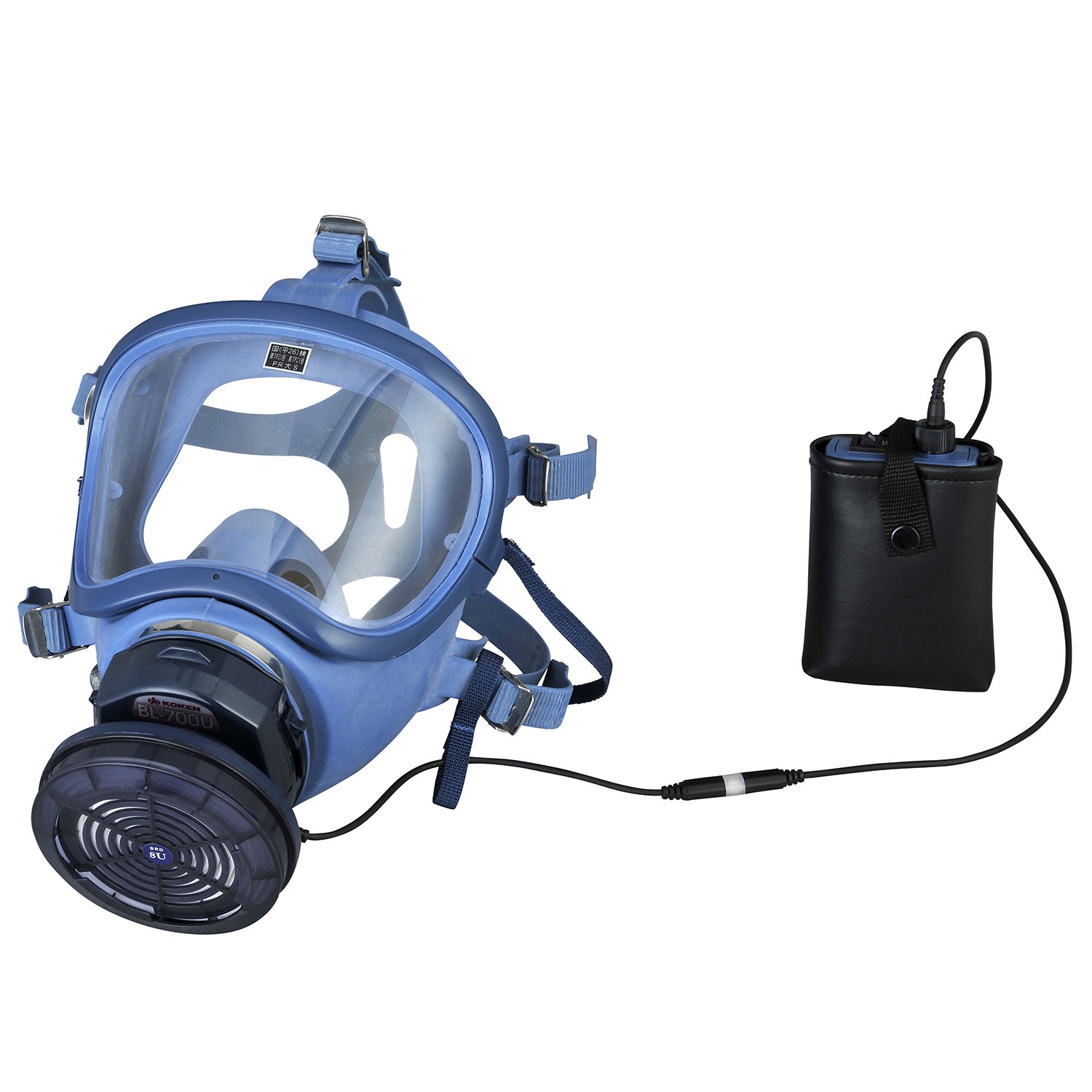 Amazon.co.jp: 興研 電動ファン付き呼吸用保護具 サカヰ式 BL-700U-03