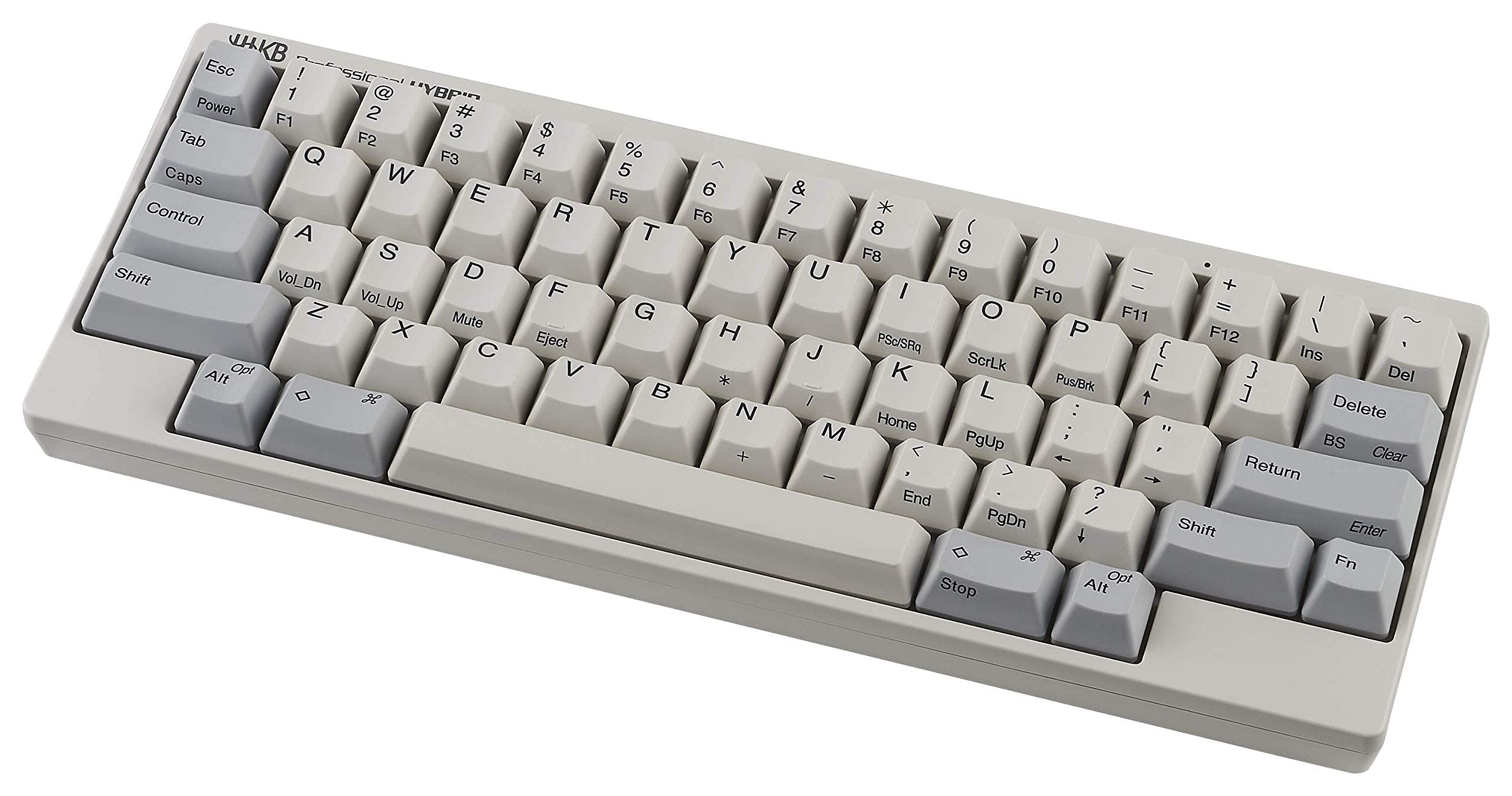 Amazon.com: HHKB PFU Professional Hybrid White PD-KB800W : Electronics