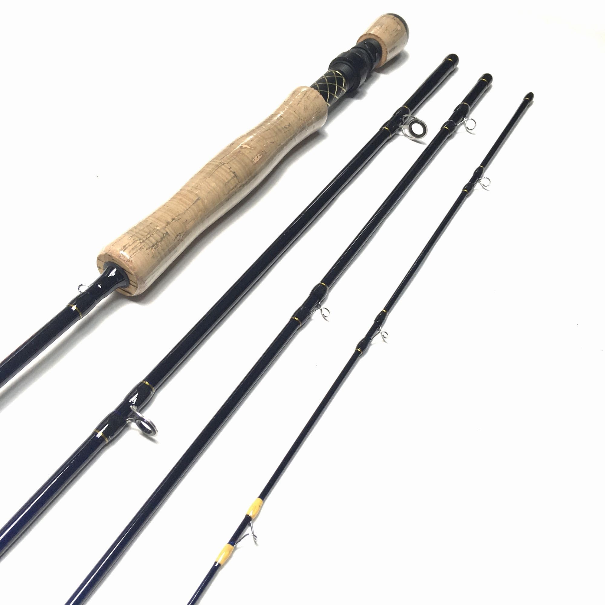 Amazon | 7フィート フライロッド 4ピース (#7/8) 7番 8番 渓流 岩魚