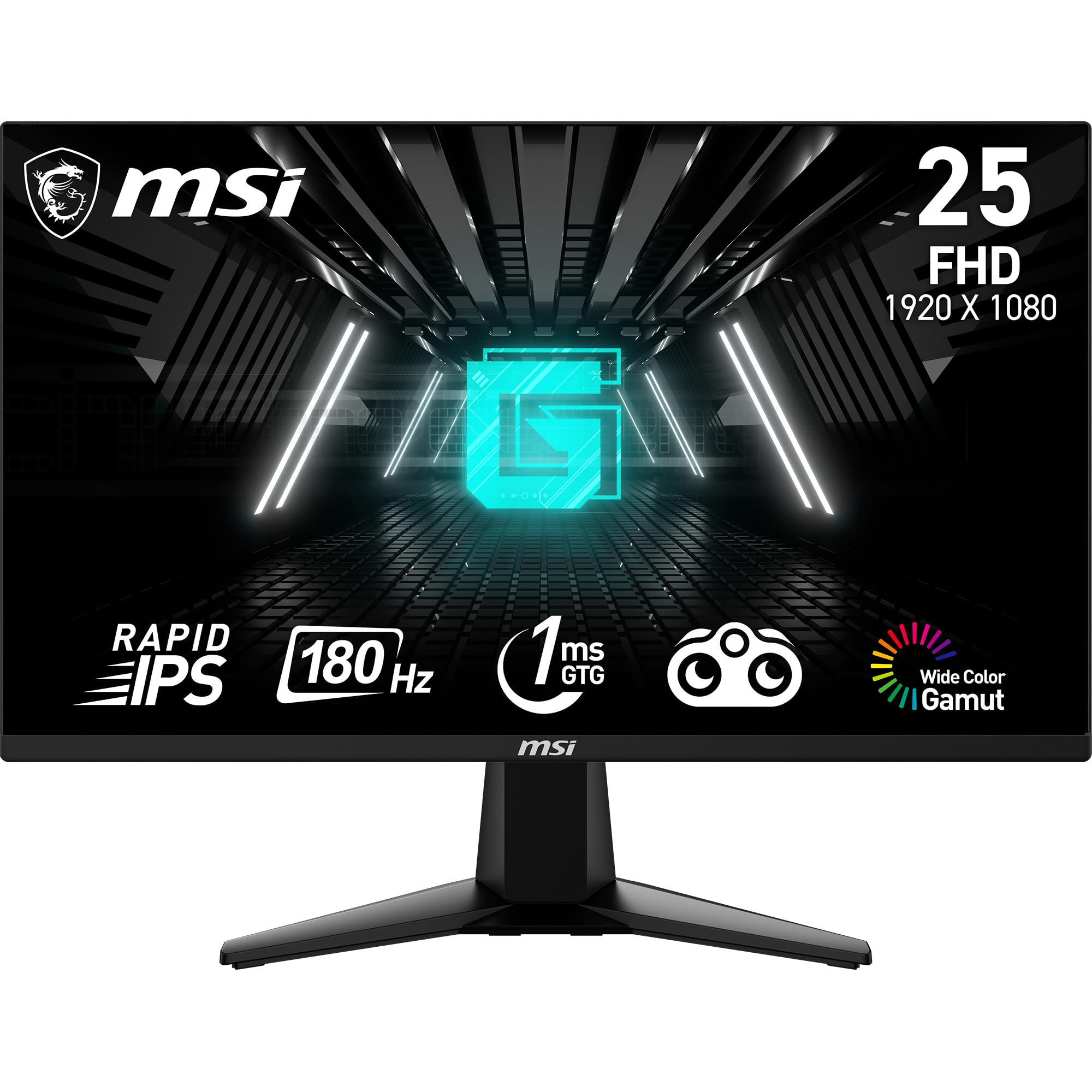 Amazon.co.jp: MSI G255F 25インチ 1920 x 1080 (FHD)、Rapid IPS