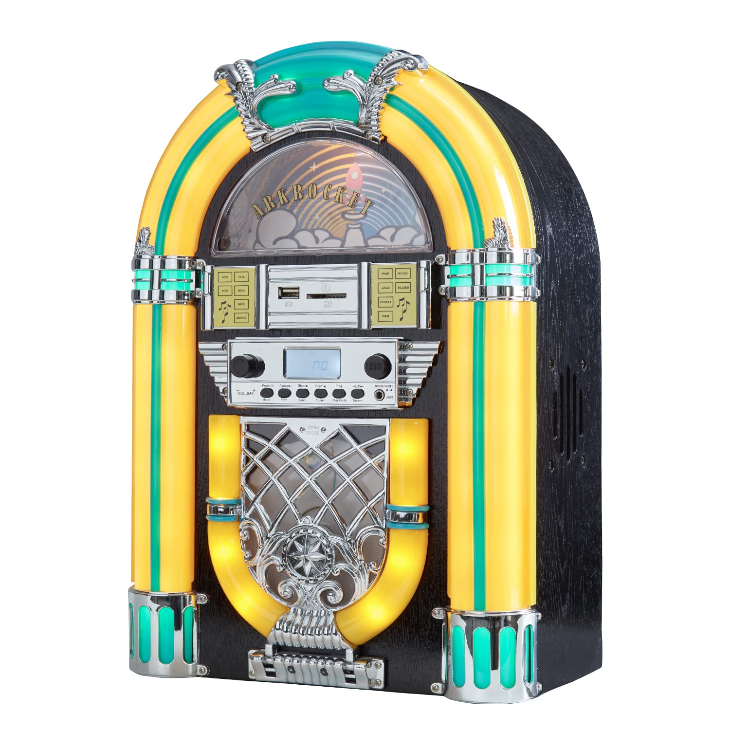 Amazon.com: Arkrocket Athena Mini Jukebox/Tabletop CD Player