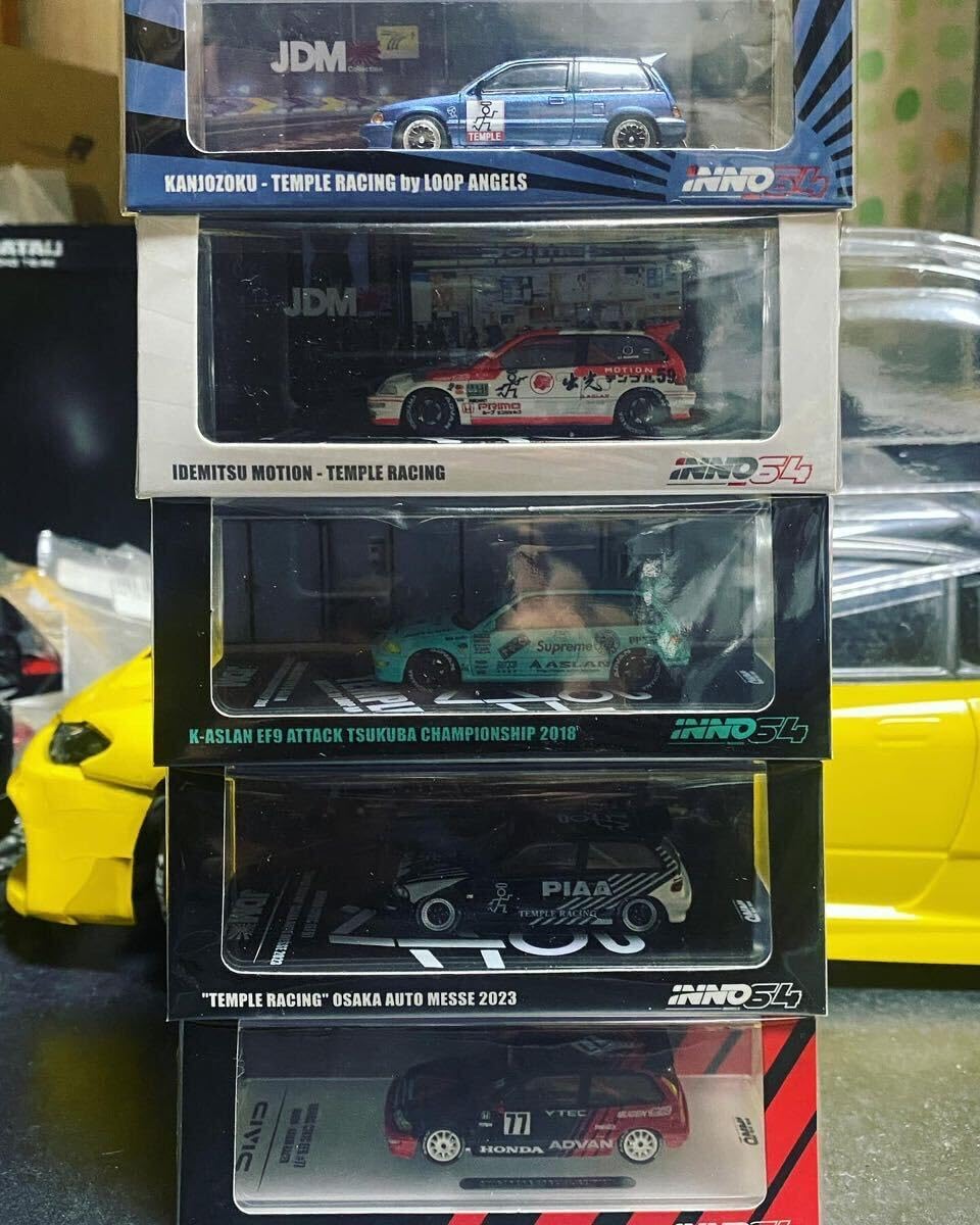 Amazon.co.jp: INNO64 JDMシリーズ EF9シビックセット 大阪環状