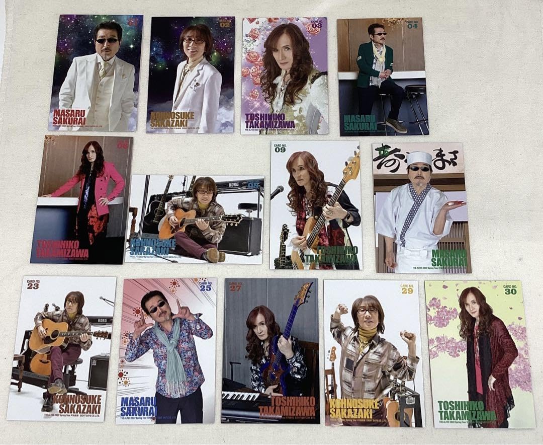 THEALFEE 2021年春の夢のつづきトレカ30枚セット THEALFEE 2021年春の