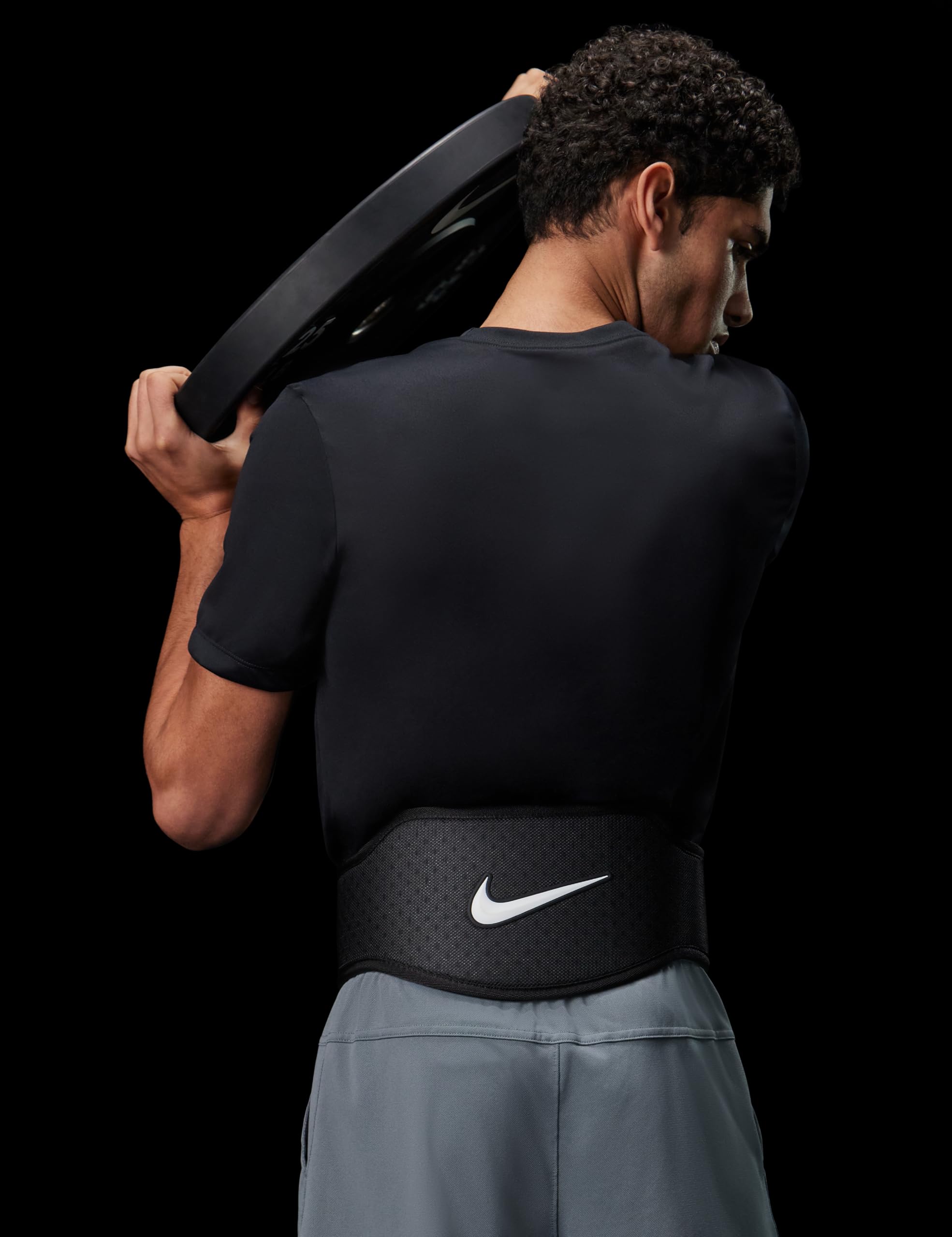 Amazon | ナイキ(NIKE) ストレングス トレーニングベルト 3.0 ブラック