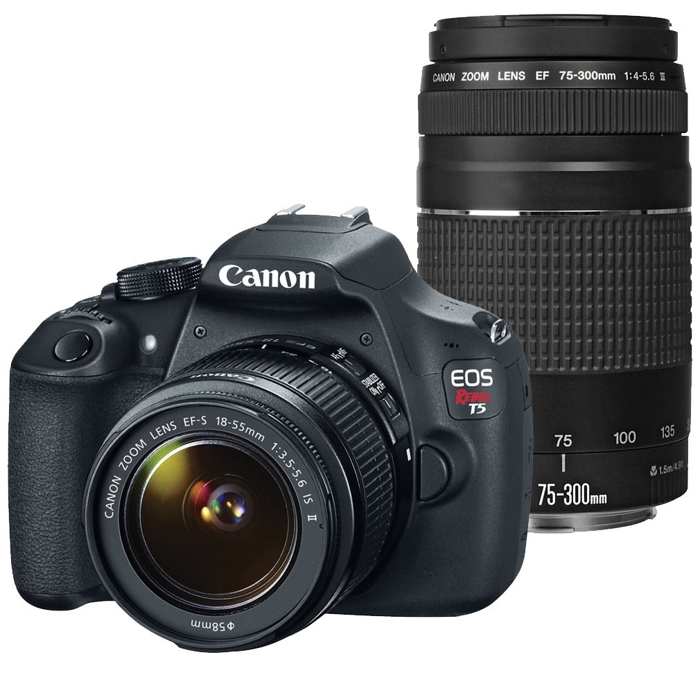 Amazon.com : Canon EOS Rebel T5 Digital SLR Camera with EF-S 18