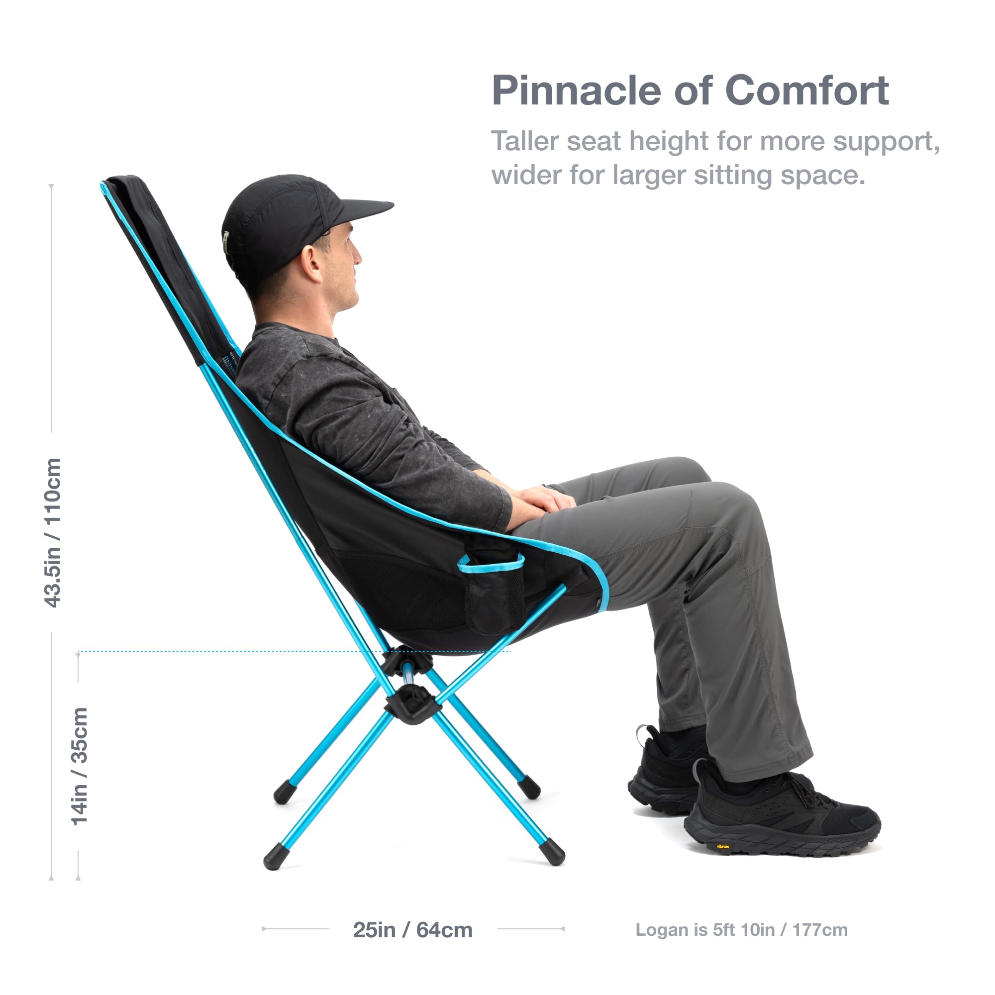 Amazon.co.jp: Helinox Savanna ハイバック 折りたたみ式 キャンプ