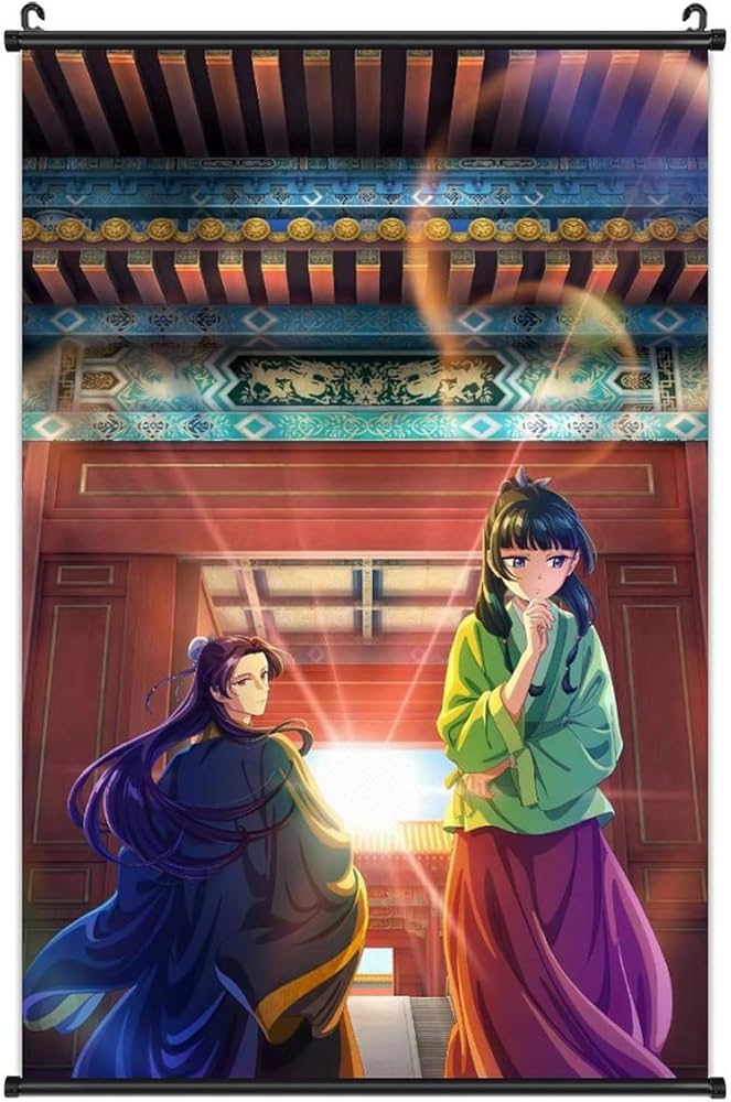 Amazon.co.jp: 薬屋のひとりごと 掛ける絵ポスター ポスター壁飾り