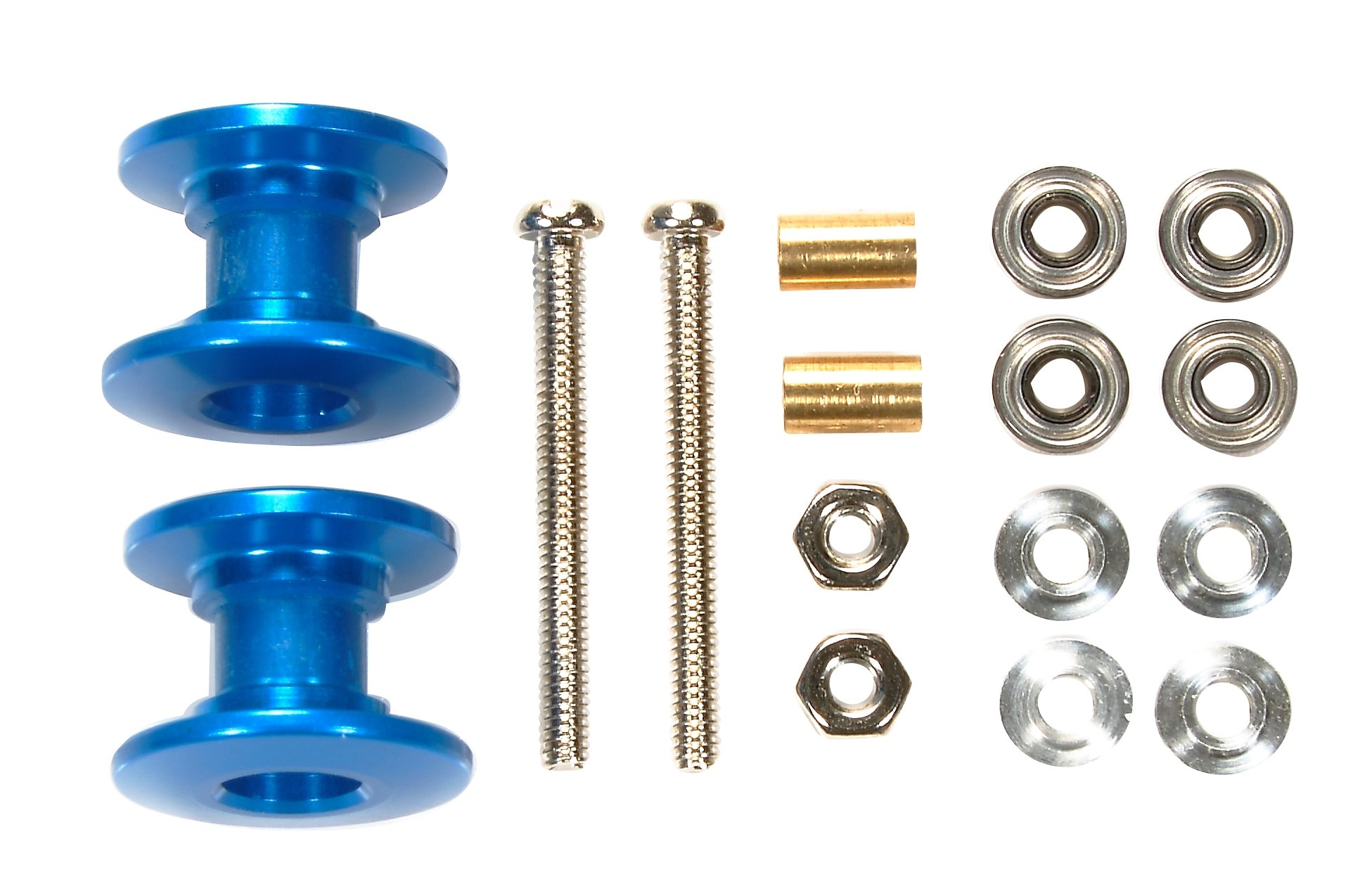 Amazon | タミヤ ミニ四駆限定シリーズ 軽量2段アルミローラーセット