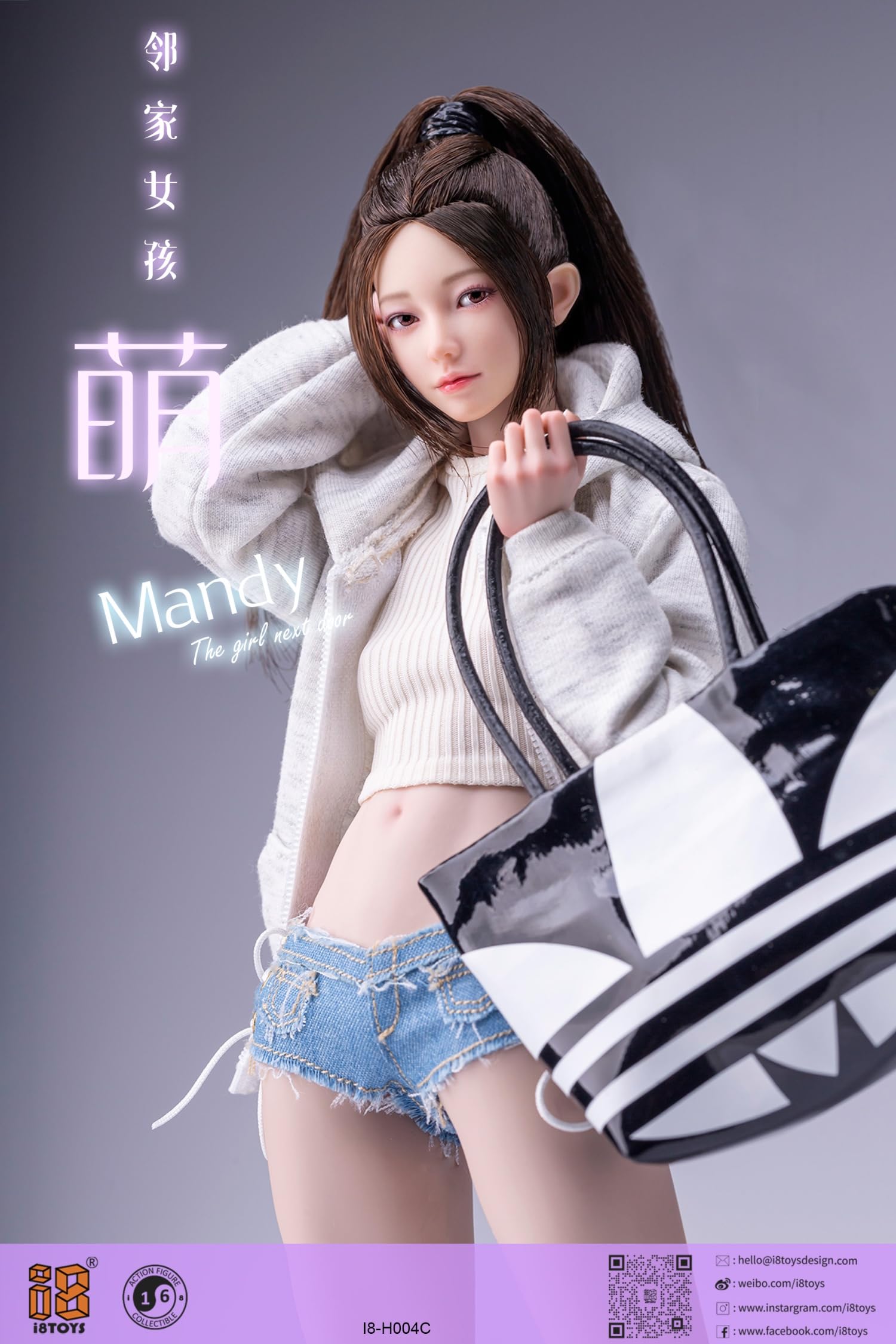 Amazon.co.jp: i8TOYS 1/6 フィギュア フィギュア Mandy 萌ちゃん 美