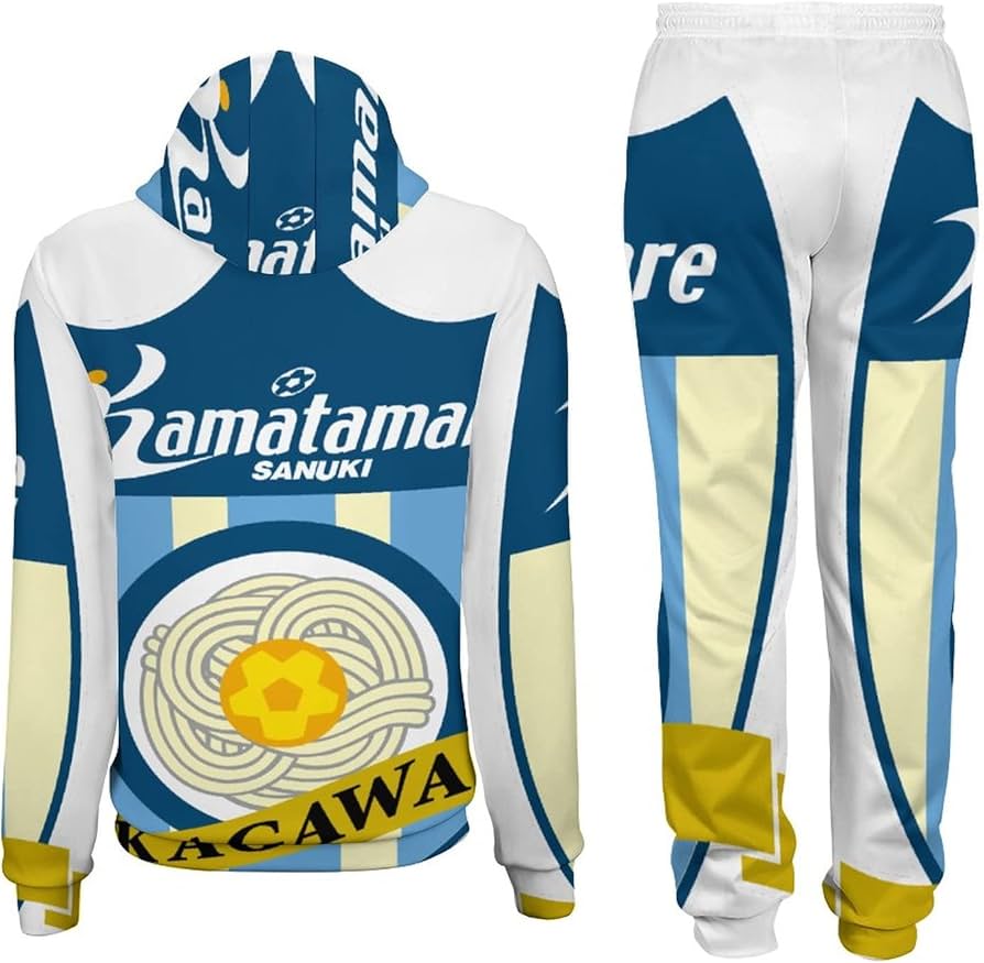 Amazon.co.jp: カマタマーレ讃岐 パーカー メンズ 上下セット 長袖