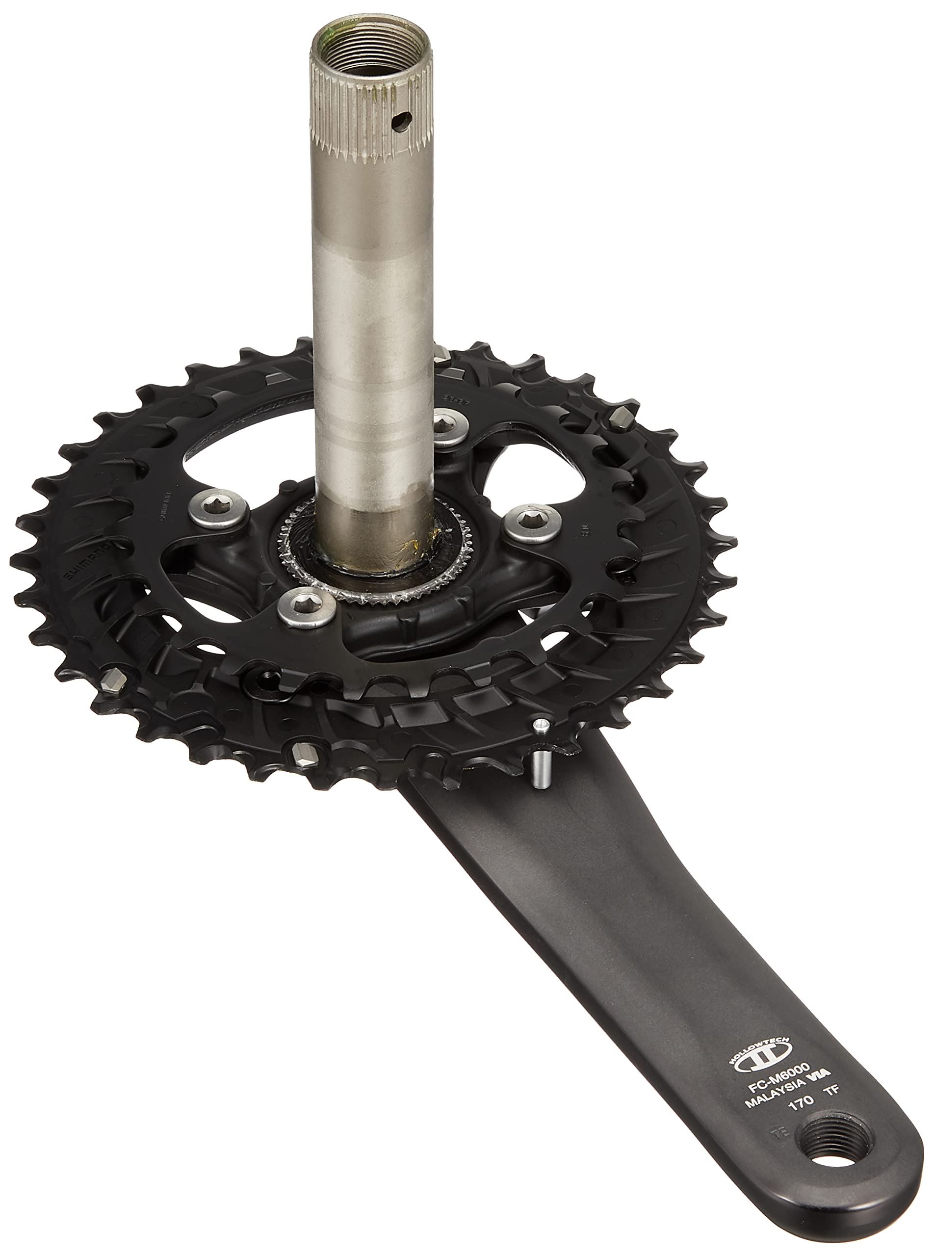 Amazon | SHIMANO(シマノ) DEORE FC-M6000-2 ダブル クランクセット