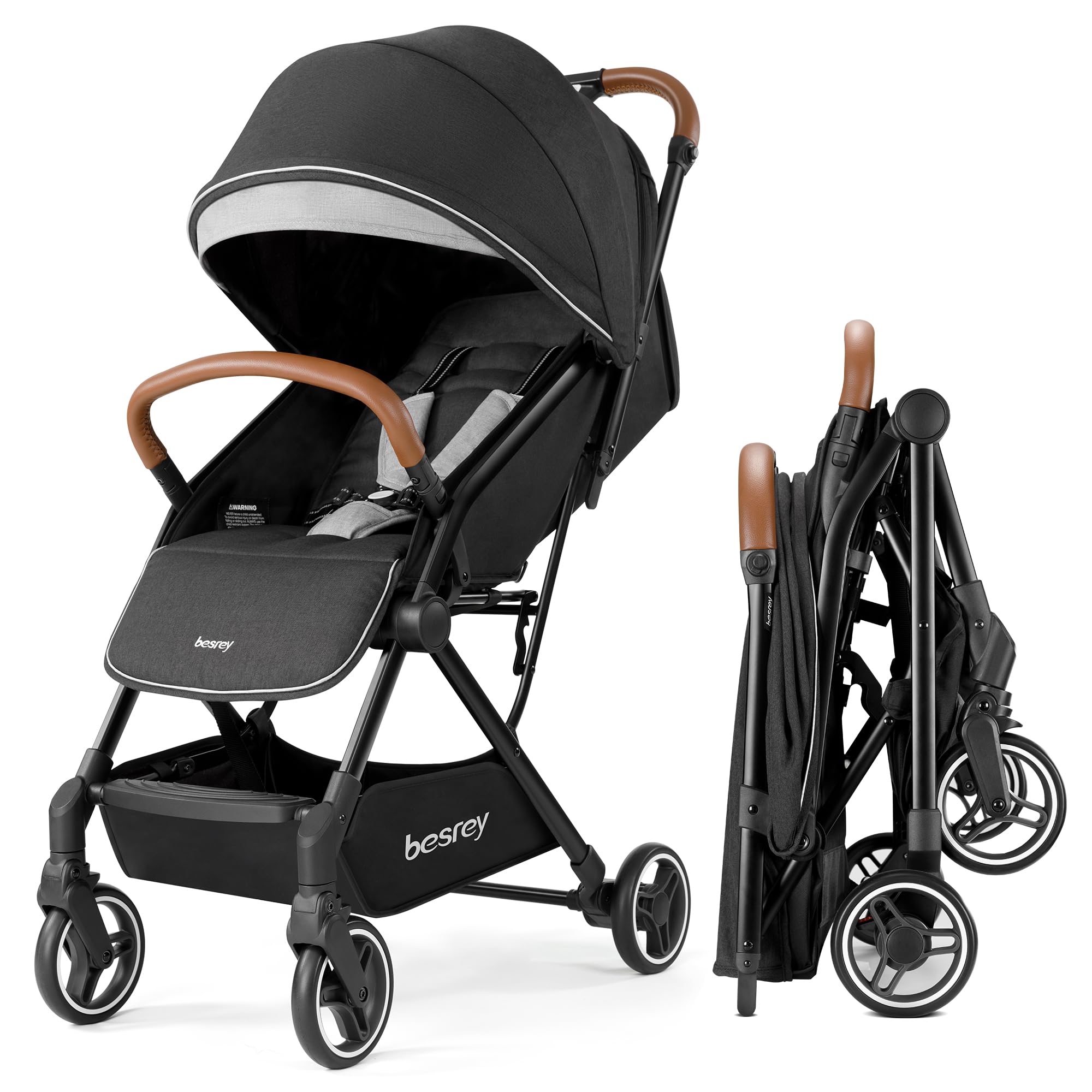 Amazon.co.jp: besrey ベビーカー コンパクト b型ベビーカー 新生児