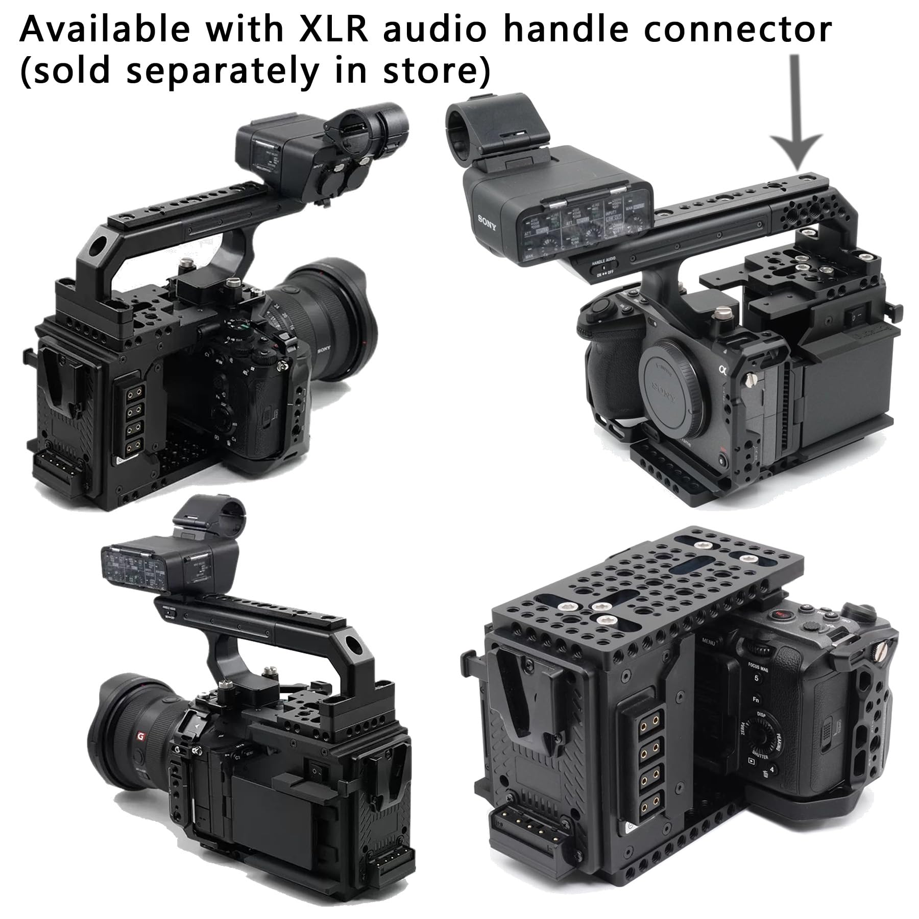 Amazon | YinMusi FX3/FX30 カメラケージ拡張モジュールアクセサリー