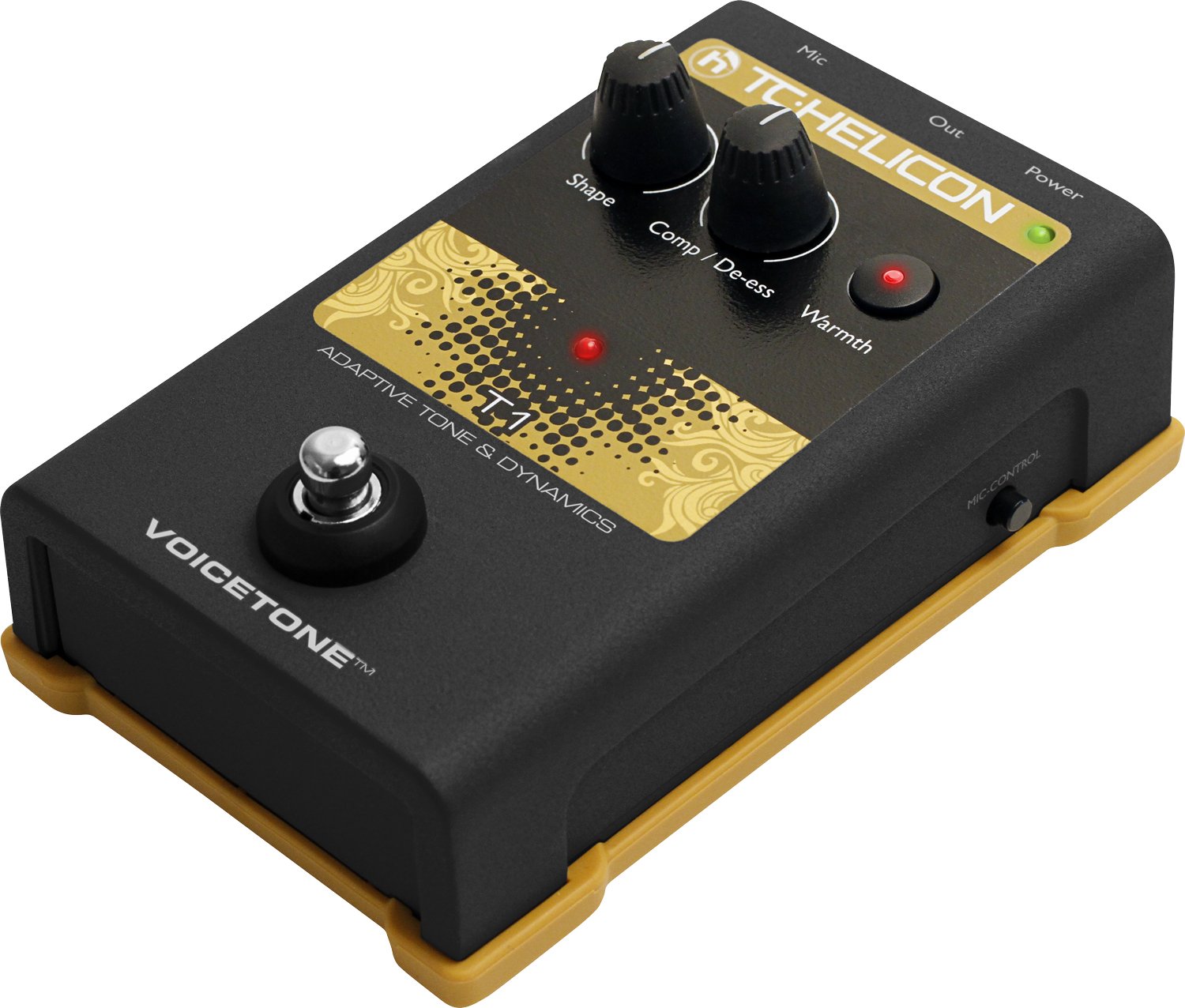 Amazon.com: TC Helicon VOICETONE T1 Single-Button Stompbox for