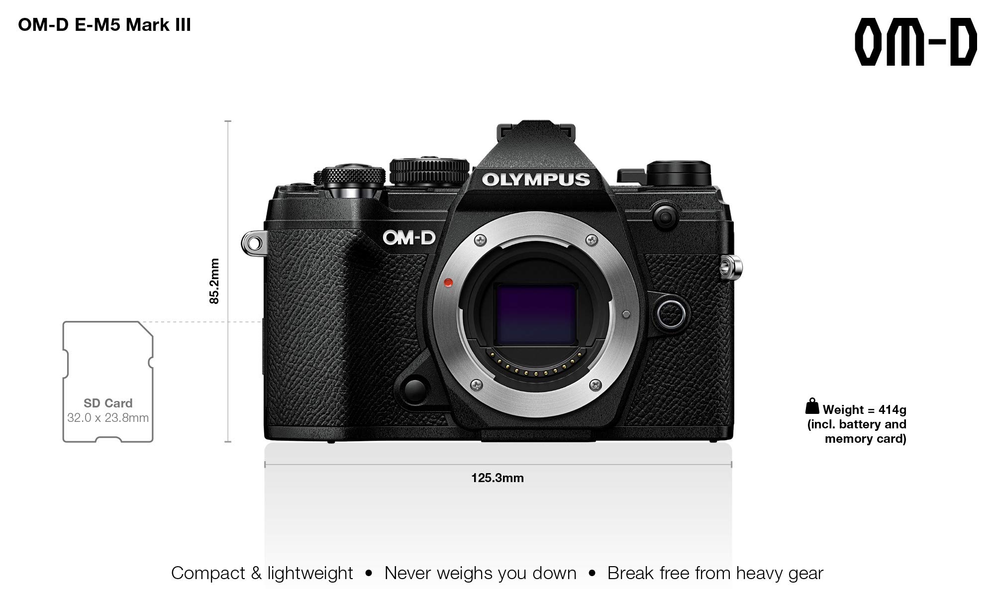 Amazon | OLYMPUS ミラーレス一眼 OM-D E-M5 MarkII ボディー ブラック