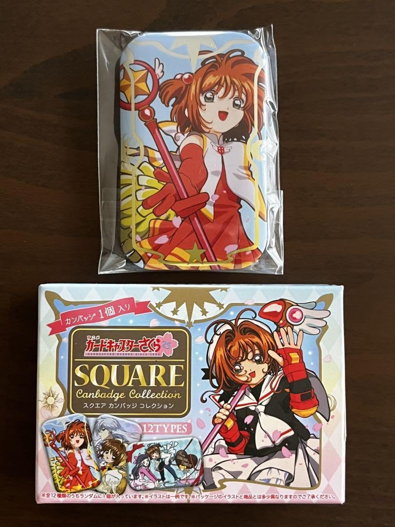 カードキャプターさくら スクエア 缶バッジ コレクション コンプリート