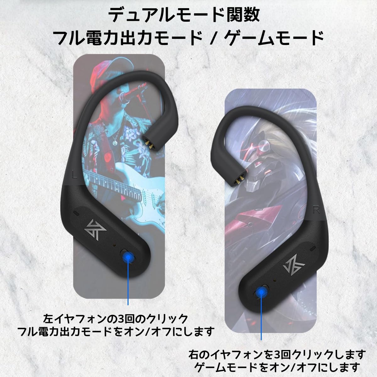 Amazon.co.jp: G.K KZ AZ09 Pro IEM Bluetooth リケーブル、ワイヤレス