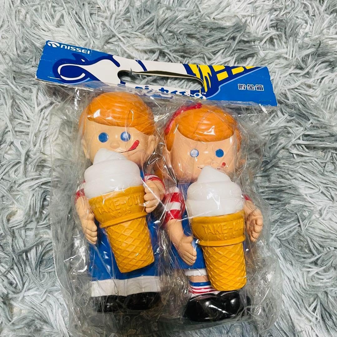 Amazon.co.jp: ニックン＆セイチャン 貯金箱 ソフビ NISSEI ソフト