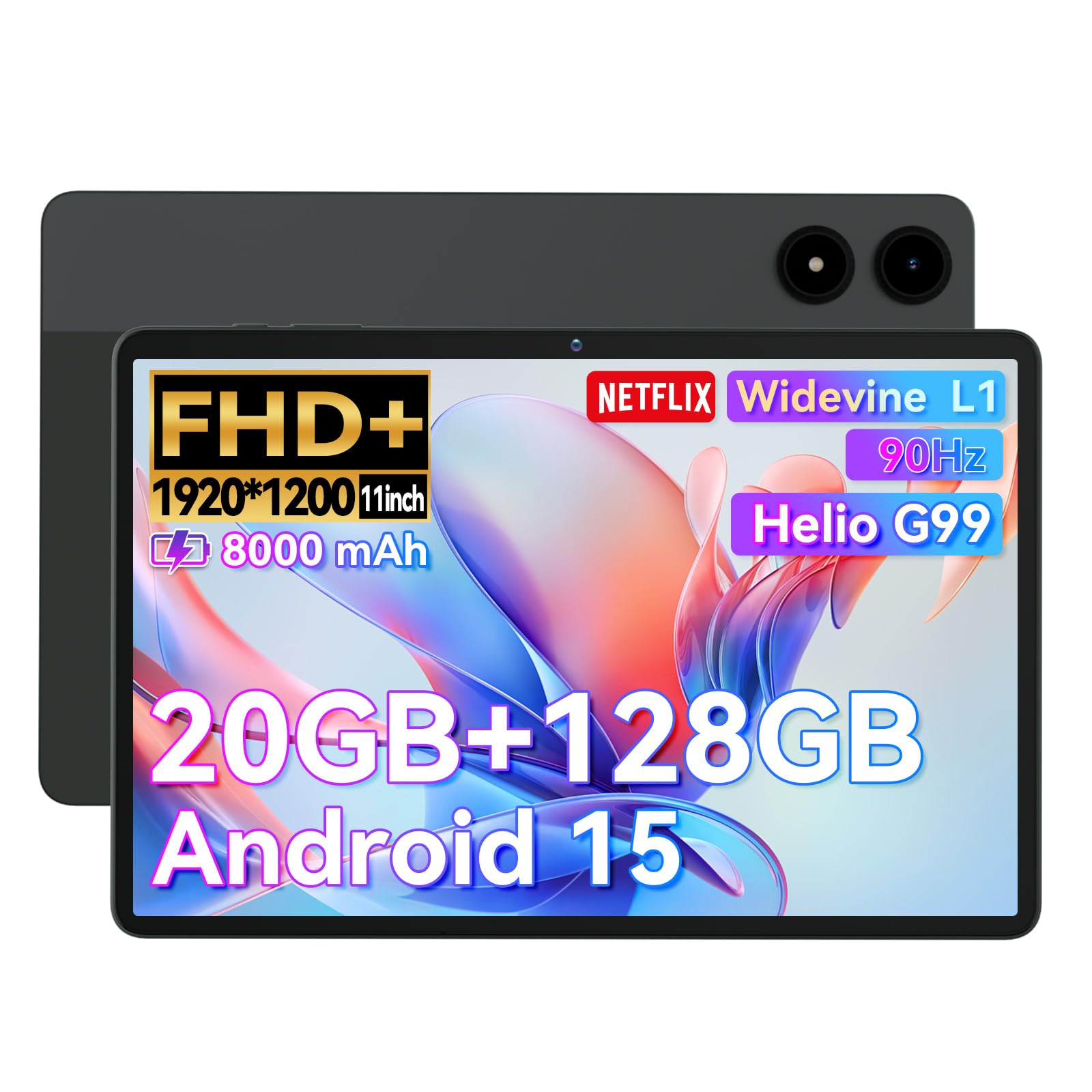 Amazon.com : Alphawolf PPad2 Android 15 Tablet 11 inch, FHD 1920