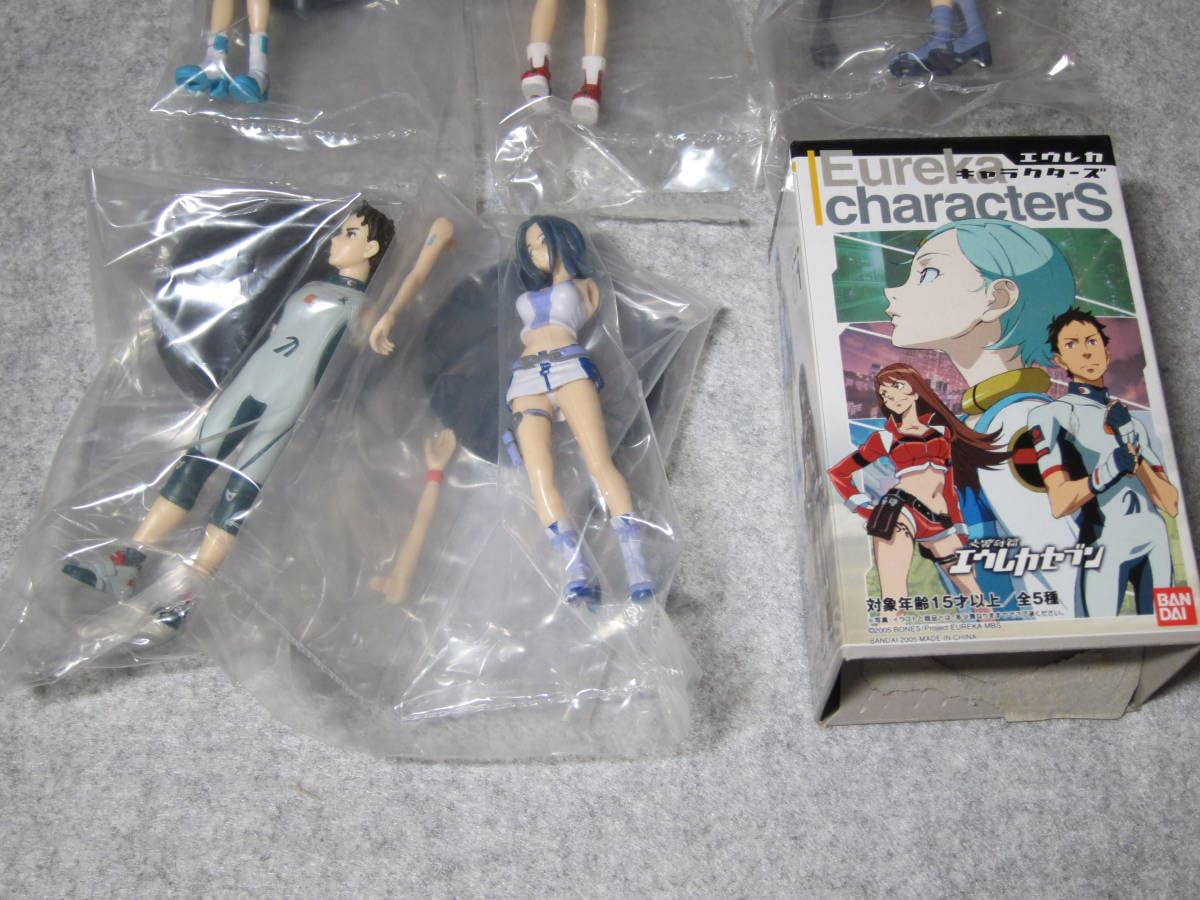 Amazon.co.jp: 交響詩篇 エウレカセブン エウレカキャラクターズ 全5種