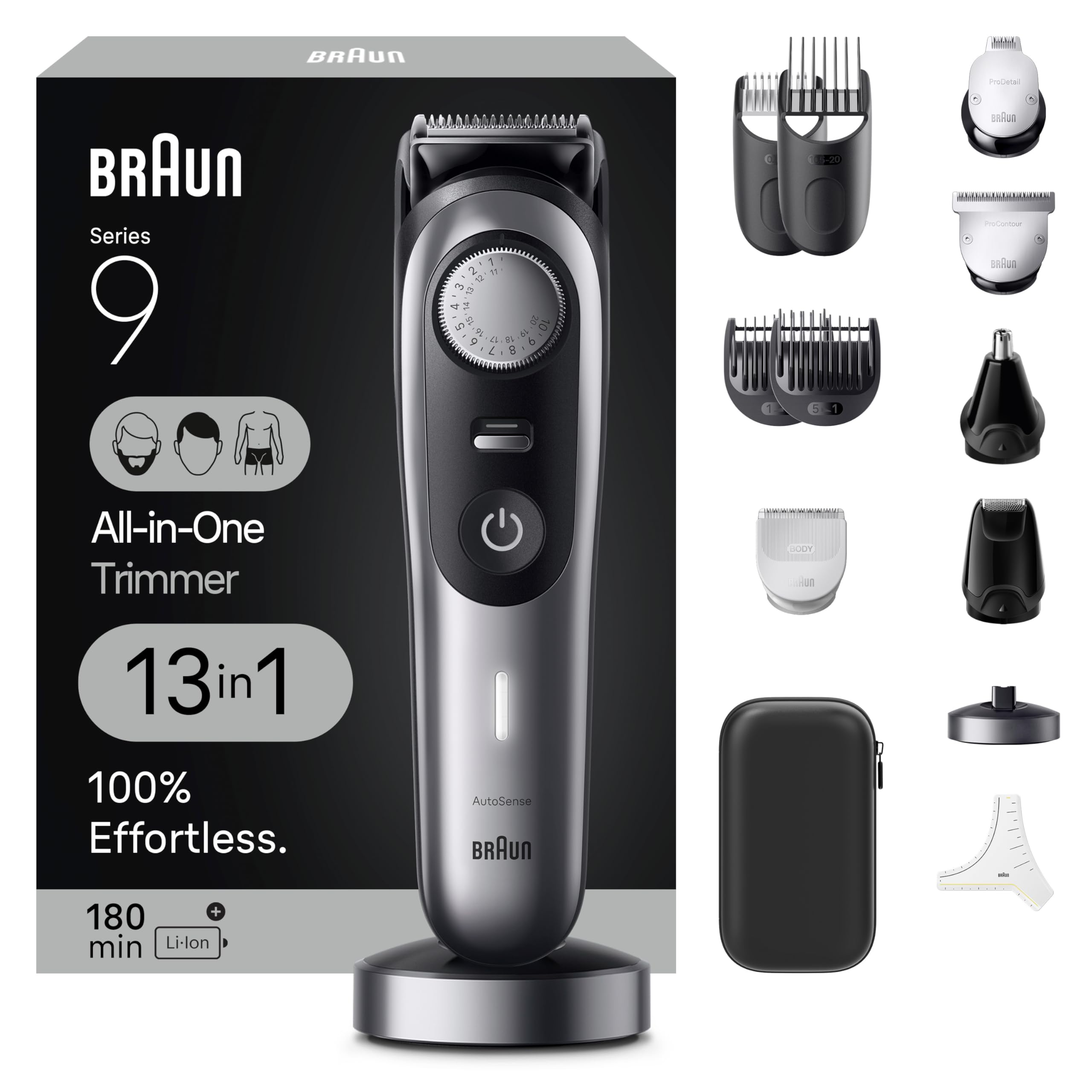 Amazon.com: Braun Series 9 All-in-One Multi Grooming Kit for Men