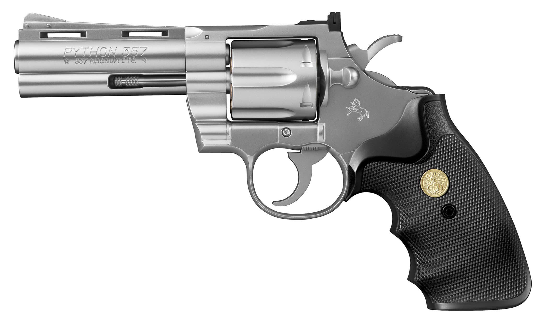 Amazon | 東京マルイ コルトパイソン 357マグナム 4インチ ステンレス