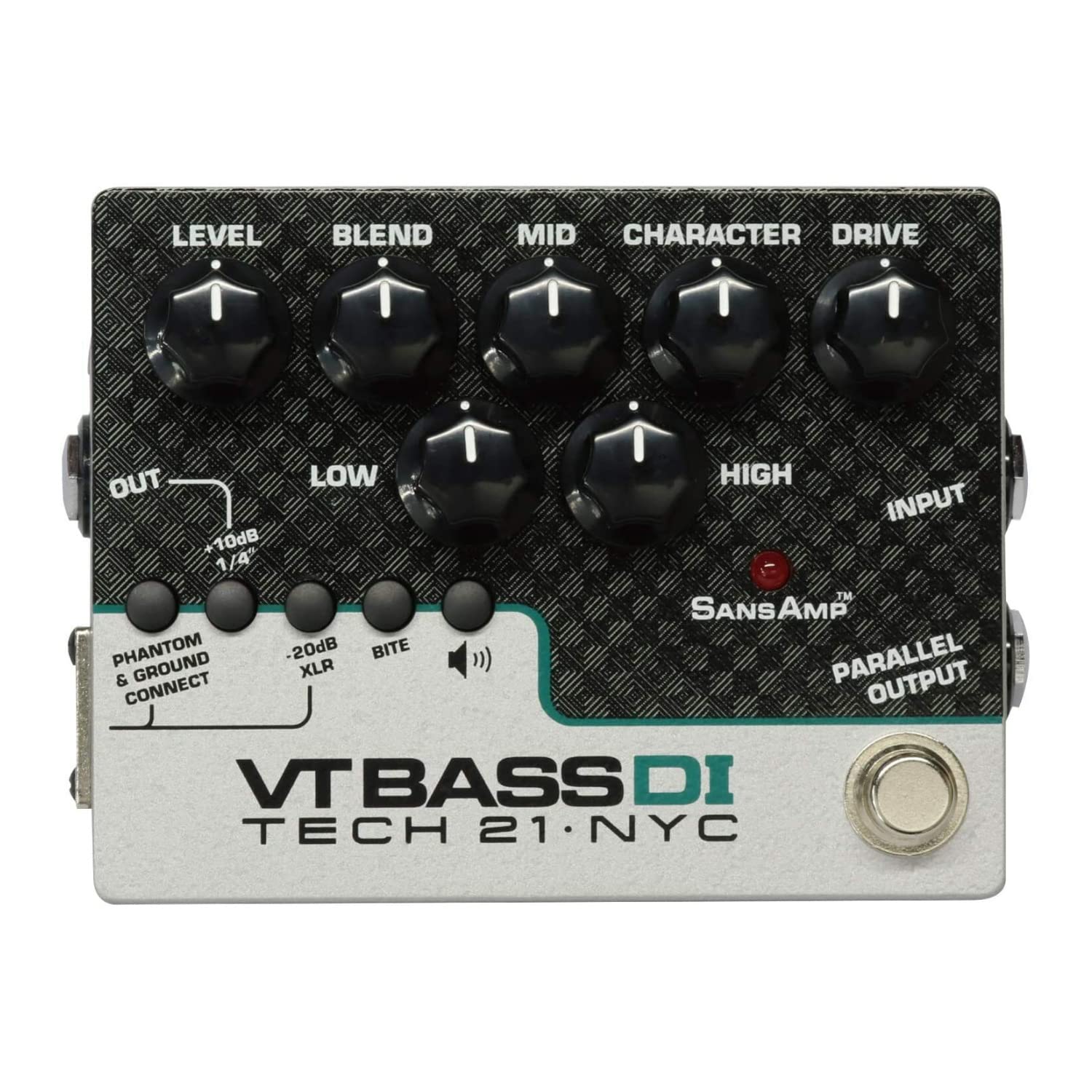 Amazon.com: Tech 21 SansAmp Character Series VT Bass DI : Musical