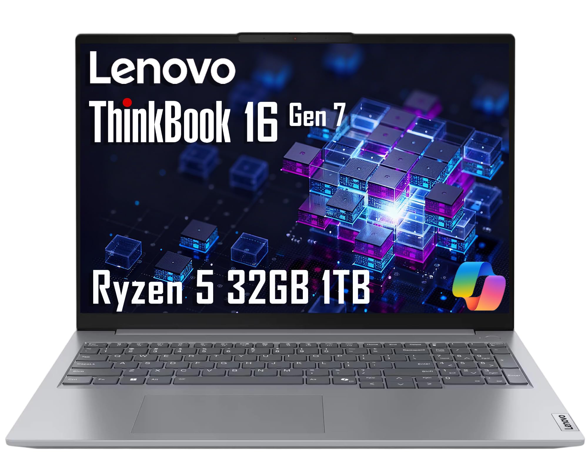 Amazon.com: Lenovo ThinkBook 16 Gen 7 Business Laptop (16