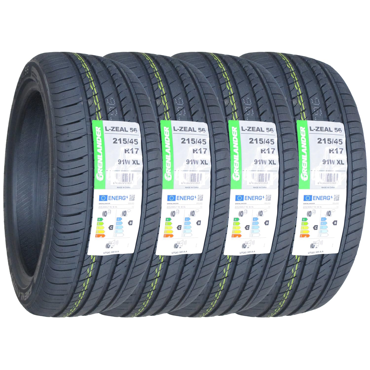 Amazon.co.jp: グリンランダー(GRENLANDER) サマータイヤ L-ZEAL56 215